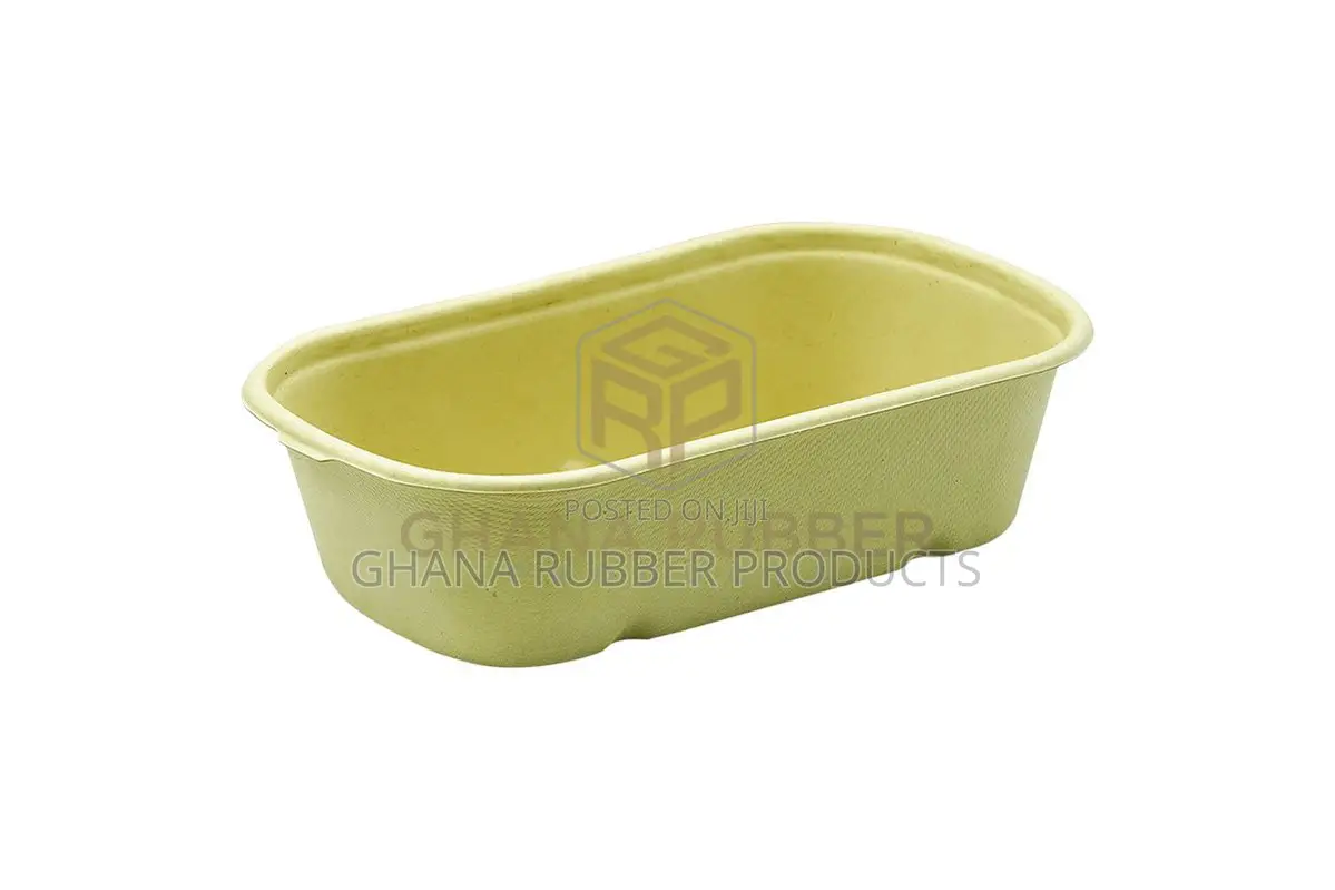 Bagasse Oval Bowls + Lids 700ml (500pcs)