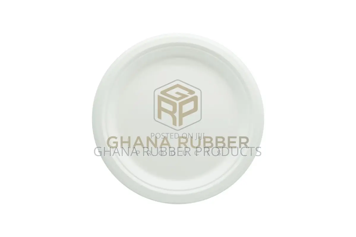 Bagasse Round Plates 9-Inches (500pcs)