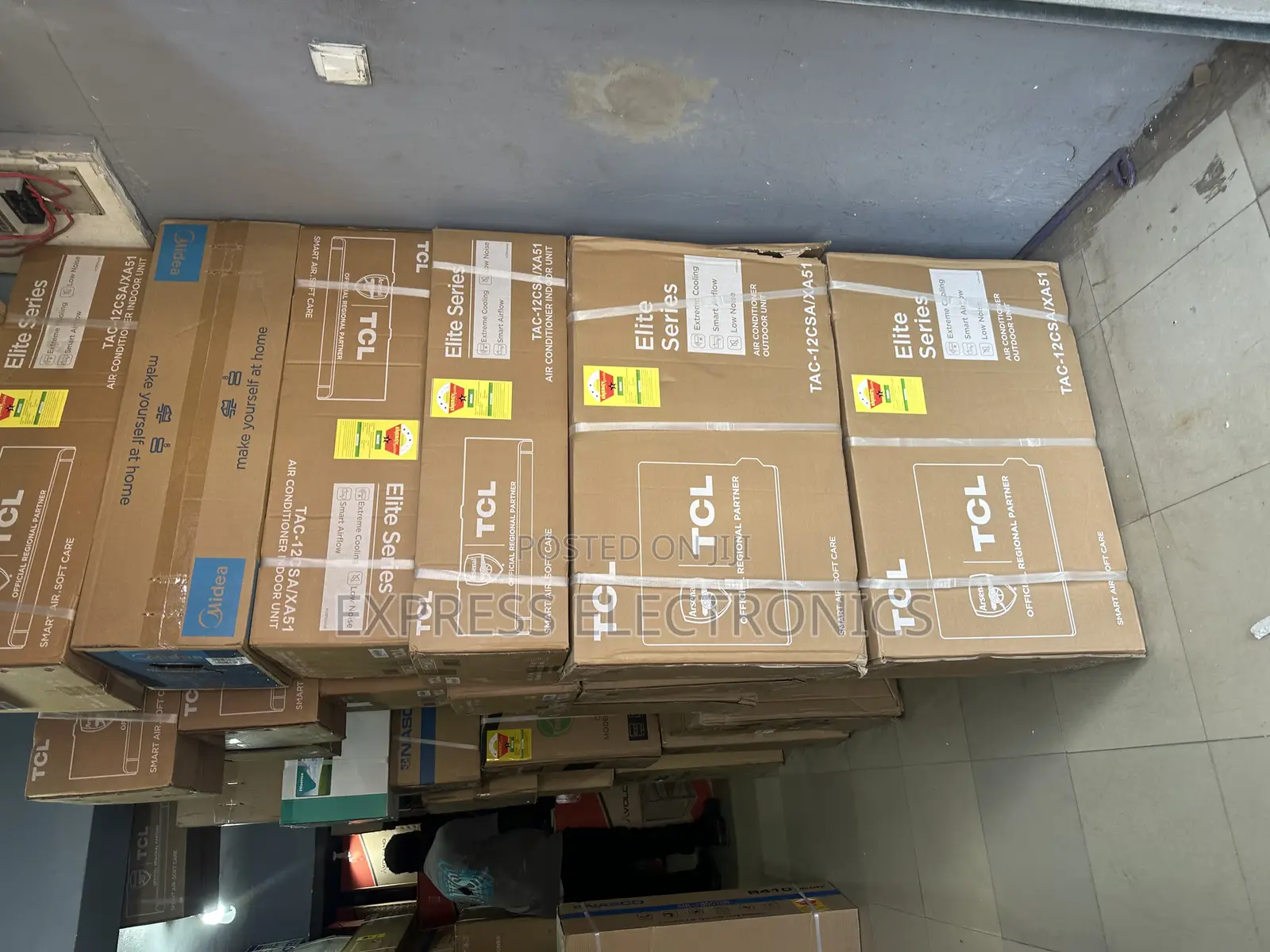 2.0hp Split R410 Gas Fire Proof Electric Box TCL