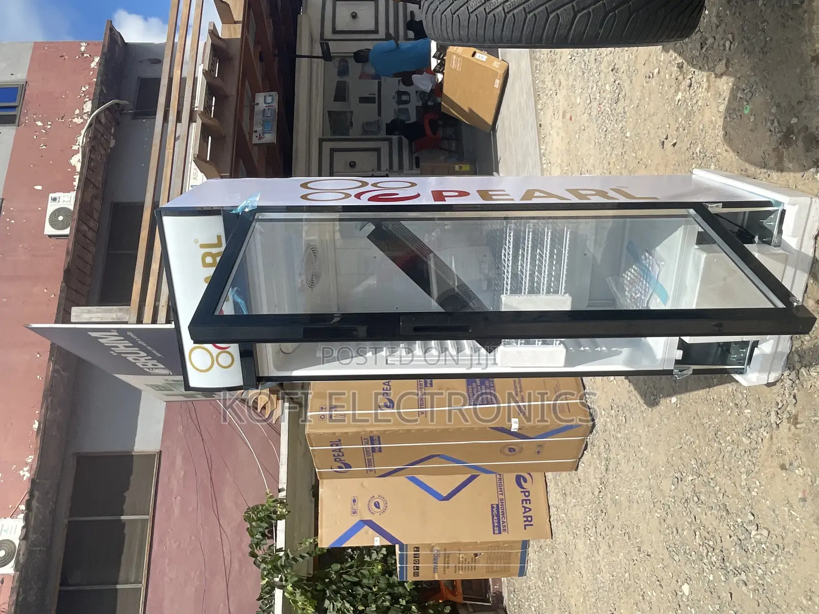 Automatic Defrost Pearl -PVC-424 Display Single Door Fridge