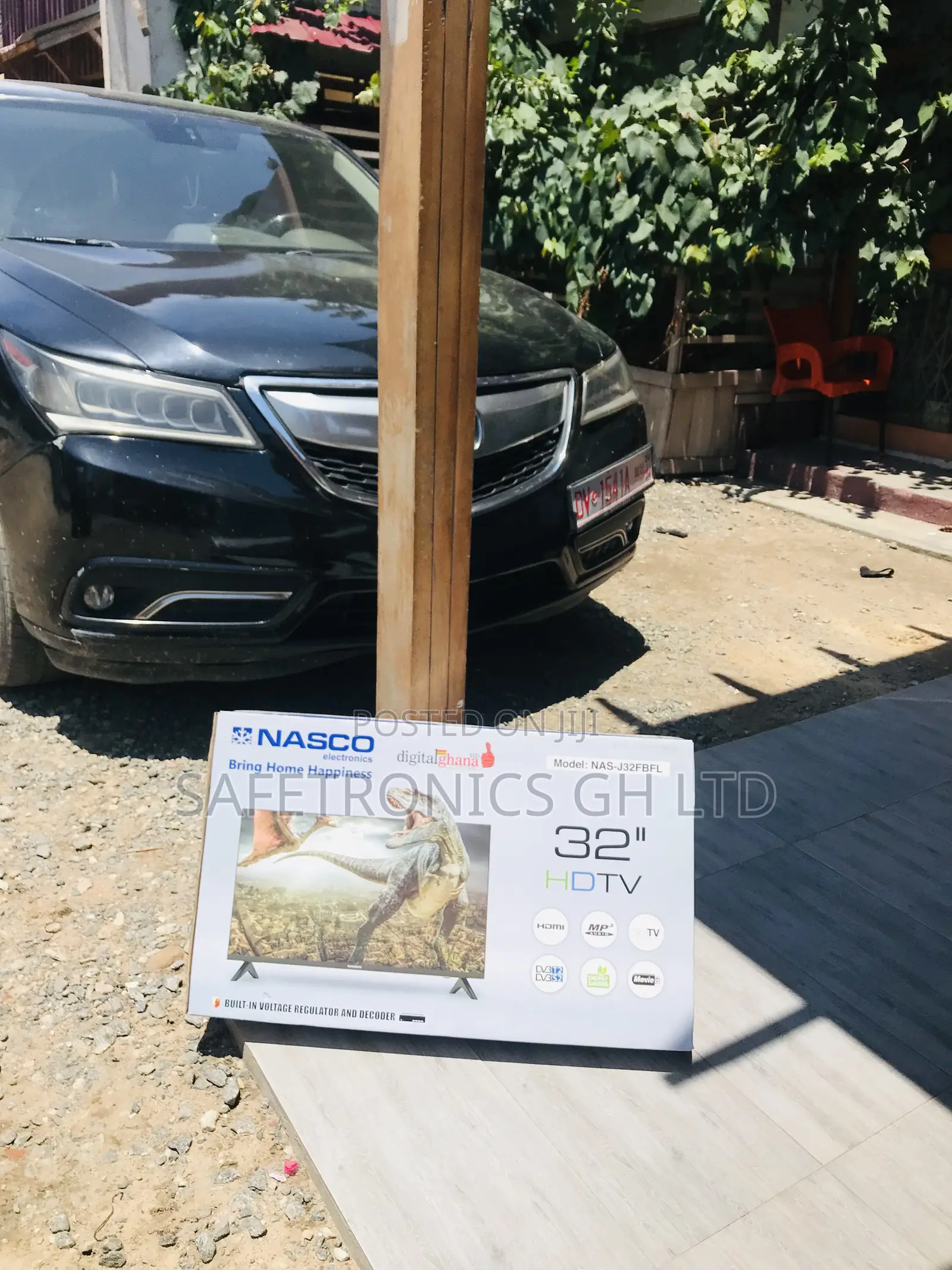Grab (Black) Digital Satellite Nasco 32 Inch Led Tv
