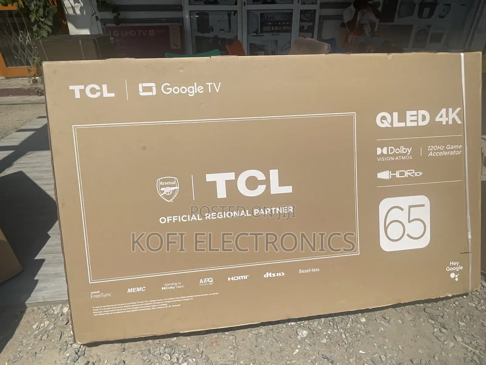 (Easy Setup and Navigation) TCL 65′′ Qled Smart Google TV
