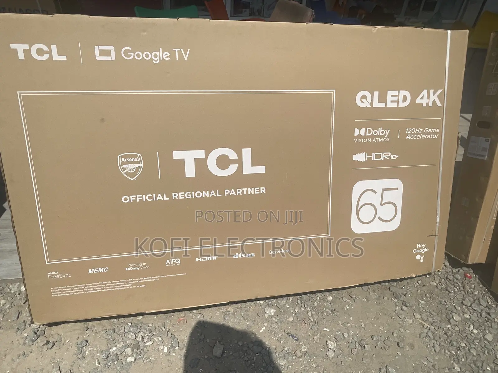 Fast Friendly Delivery-TCL 65" Qled Smart Google Tv