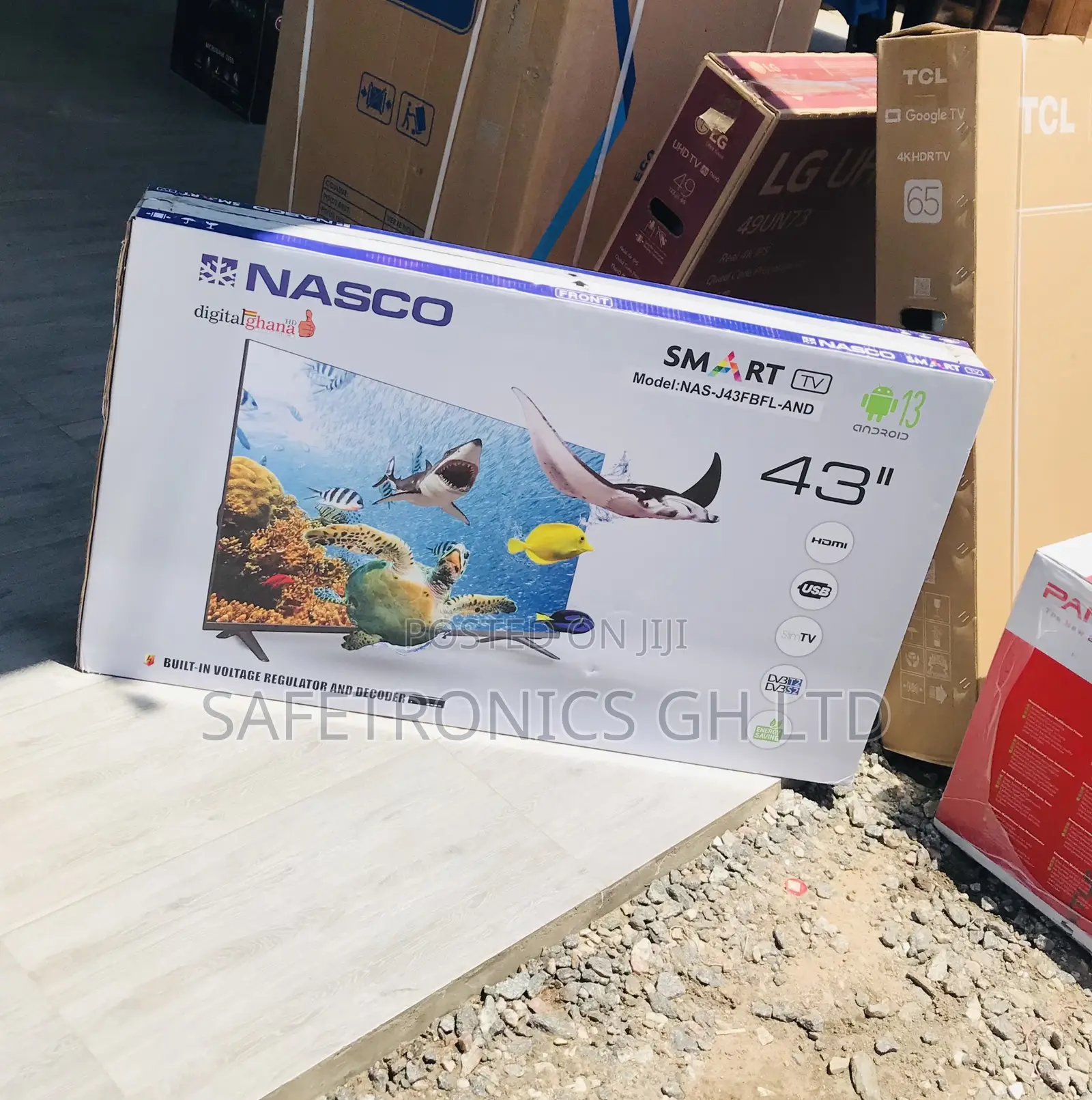 Most Adjustable Full Hd Smart 43 Inch Nasco Led Tv