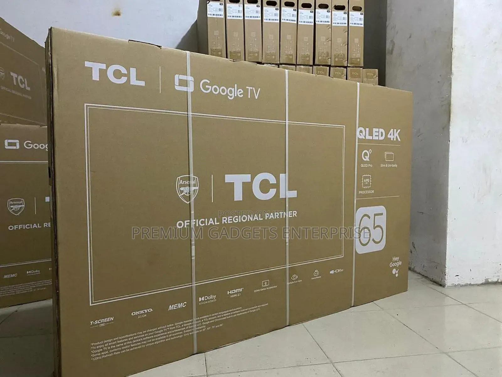 TCL Slim Uni-Body 65t6d Qled Pro 2026 Google Tv Os