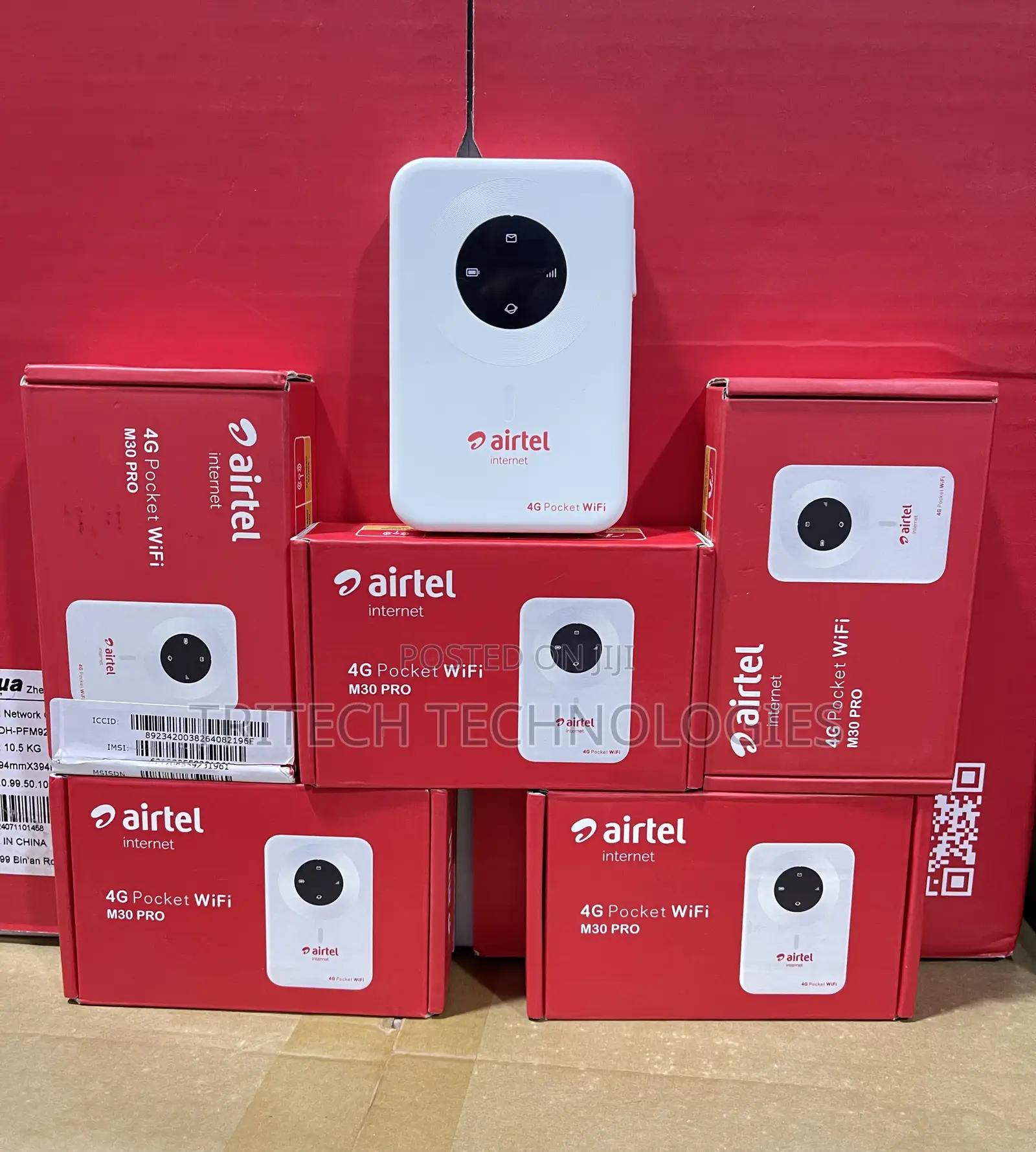 Airtel Universal 4G LTE Mifi+1 Lan Port Support Turbonet Sim