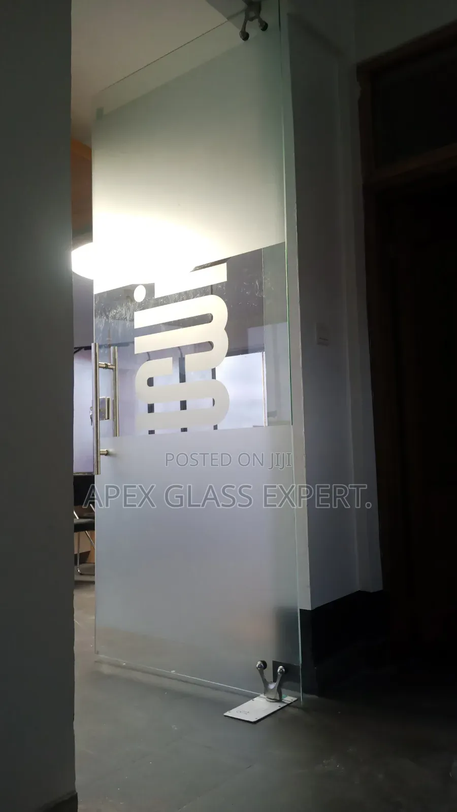 Glass Door Installed by Apexglassexpertteam.