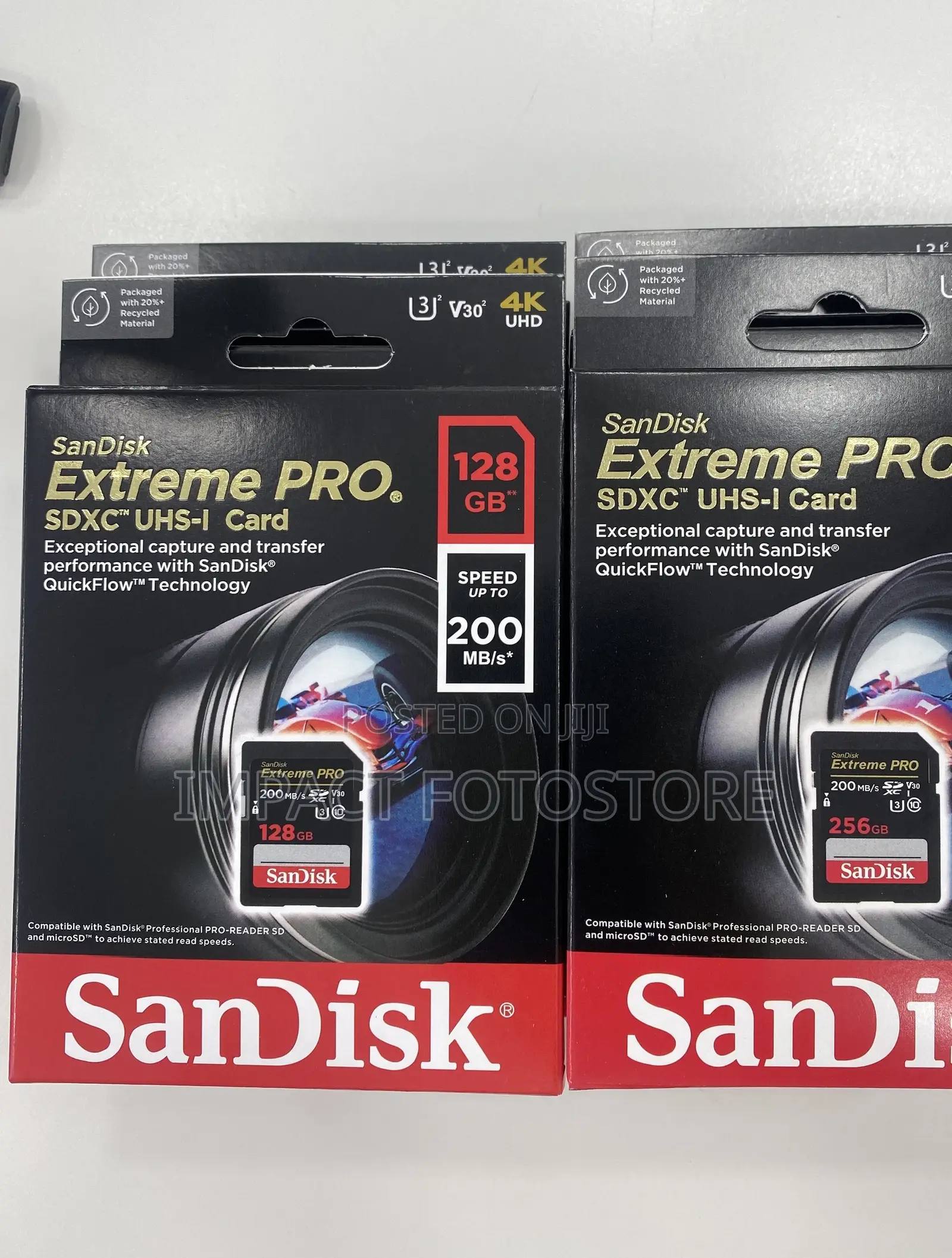 Sandisk 128gb Extreme Pro Uhs-i Sdxc Memory Card