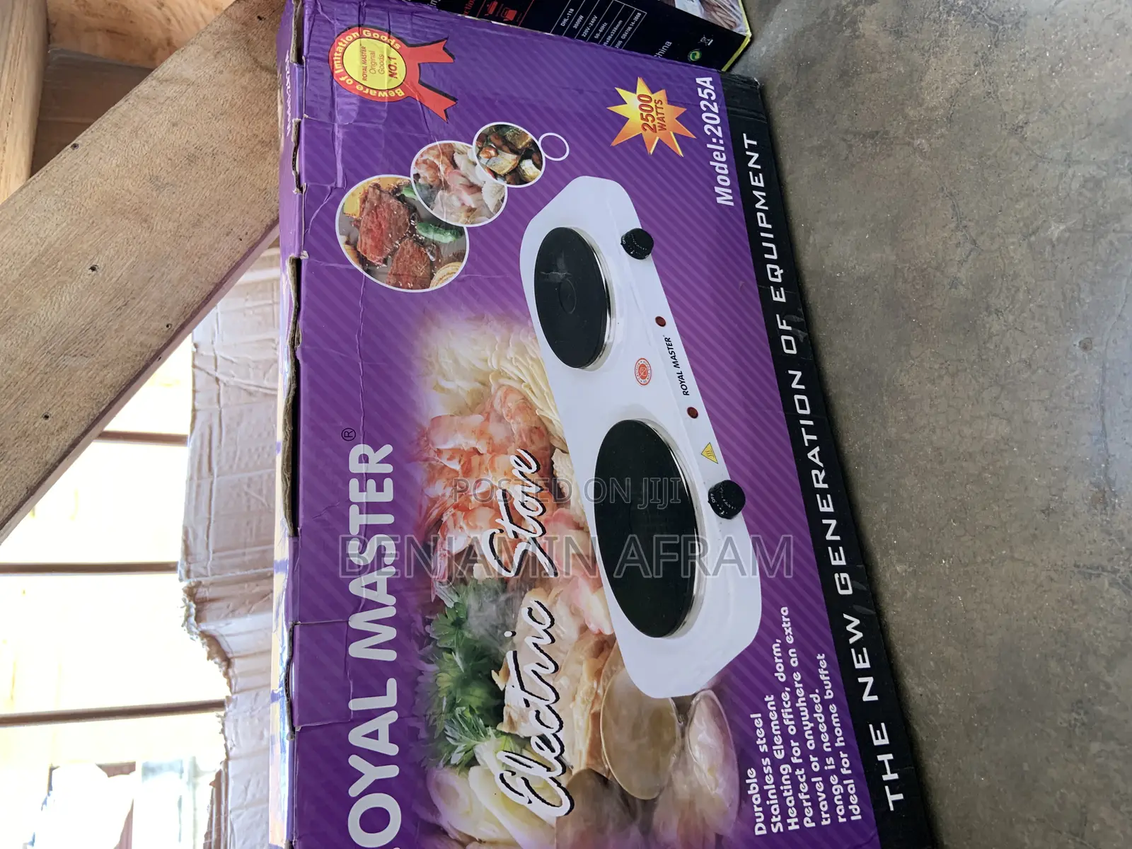 Electric Hot Plate Royal Masters