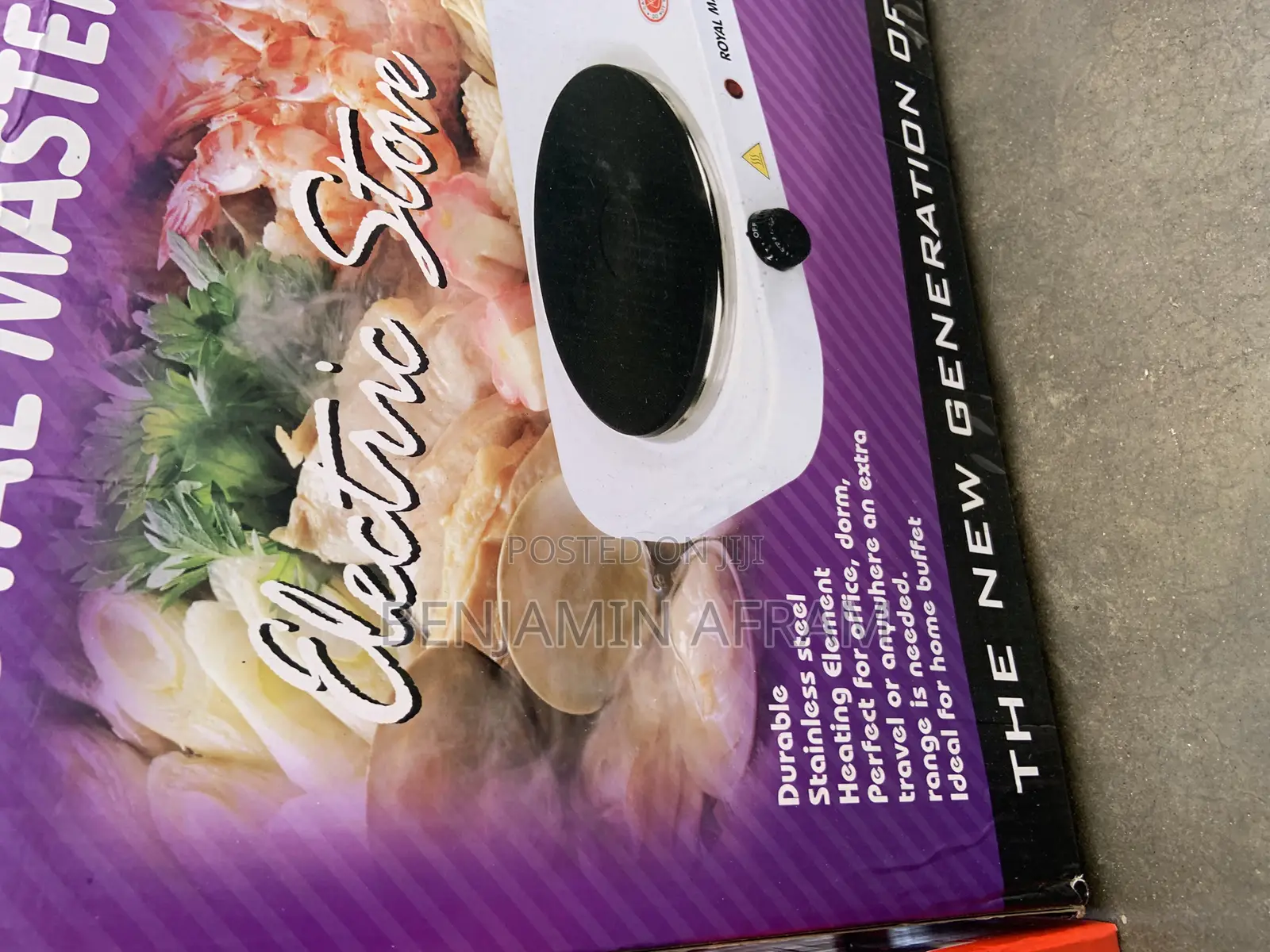 Electric Hot Plate Royal Masters