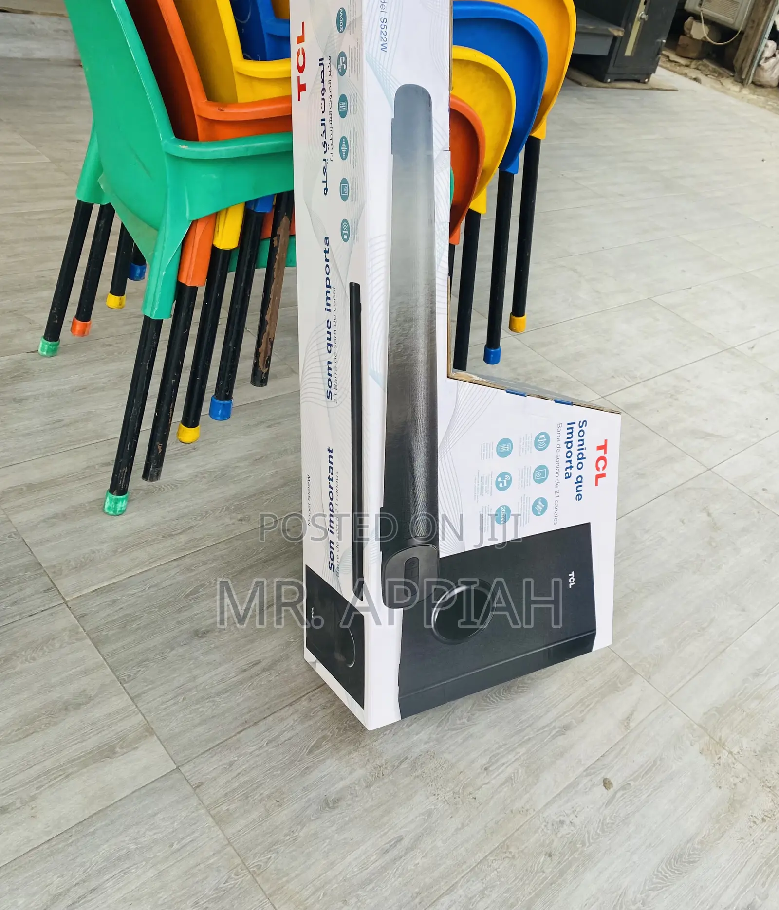 Valuable TCL S522 200watt Electric Sound Bar System.