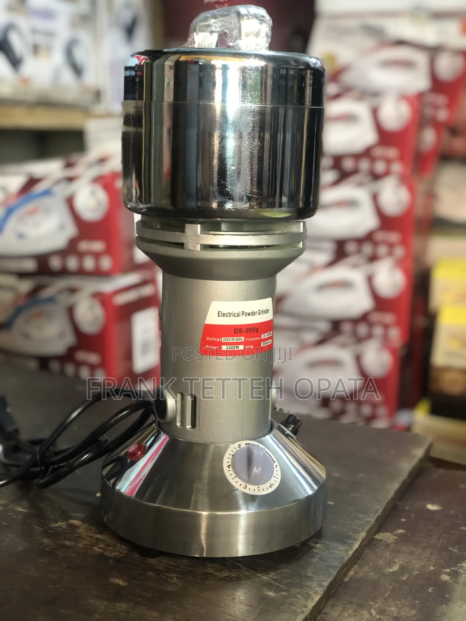 Electric 300g Machine Spice Grinder Grain Mill