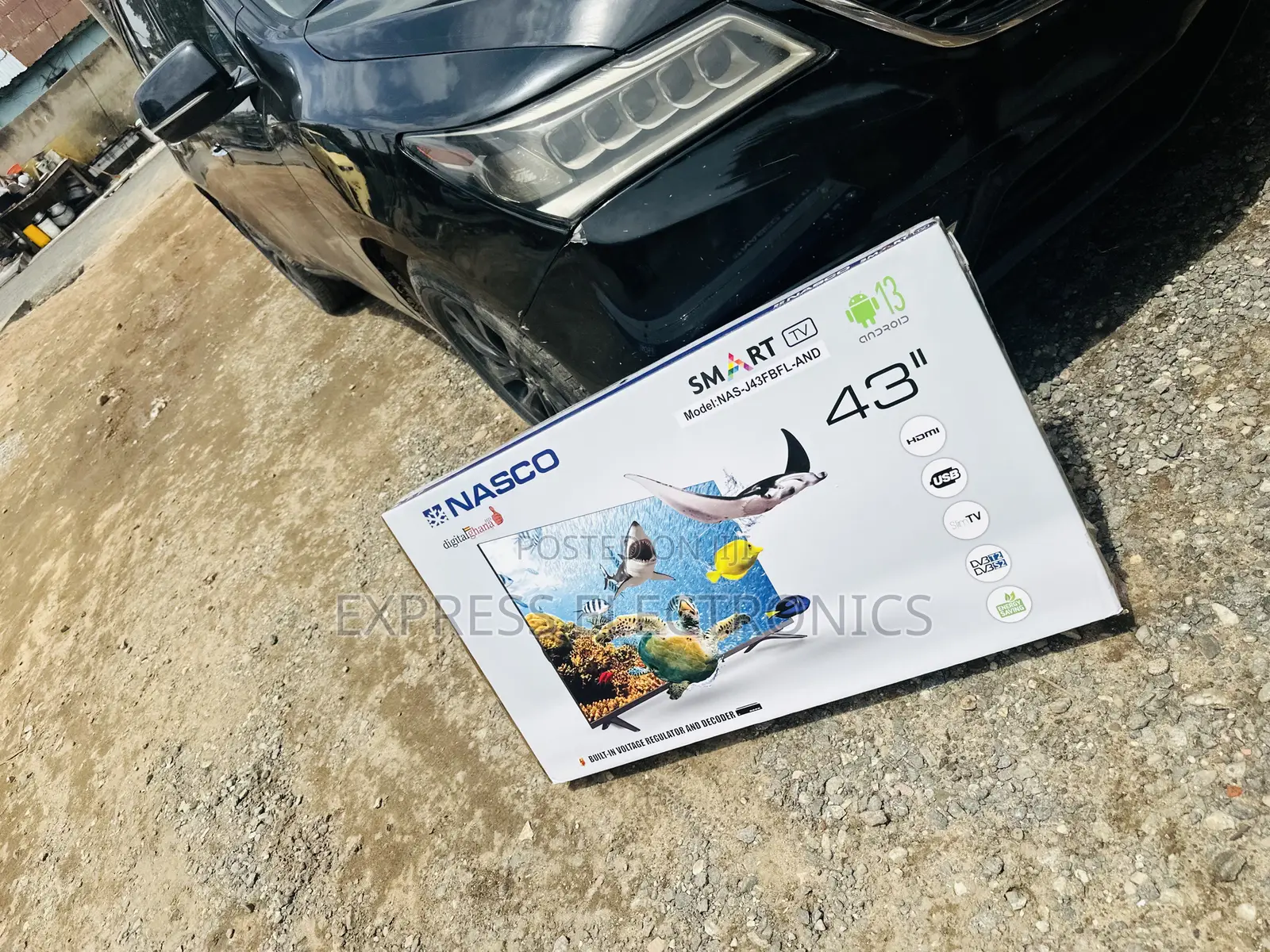 Crisper Display FHD Smart 43” Nasco Television