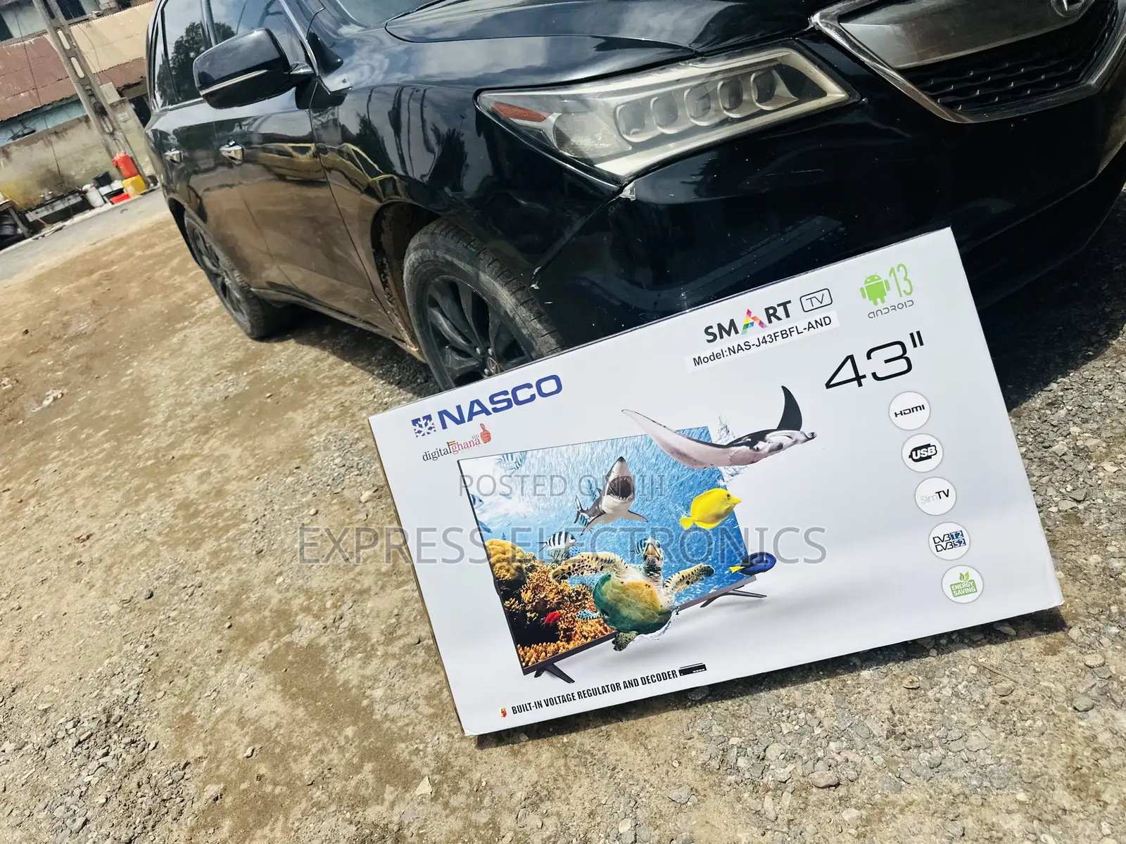 Unlimited Entertainment FHD Smart Nasco 43”Television