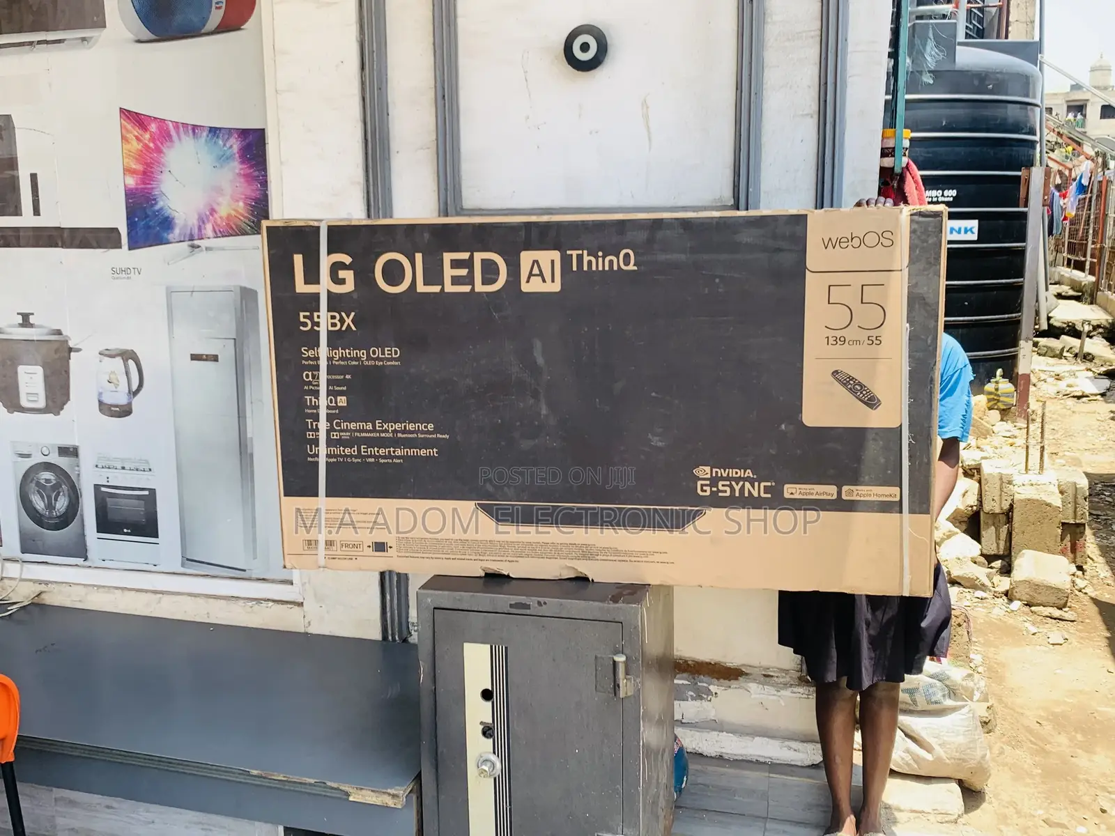 Oled Lg 55” BX New in Box With One Year Warranty