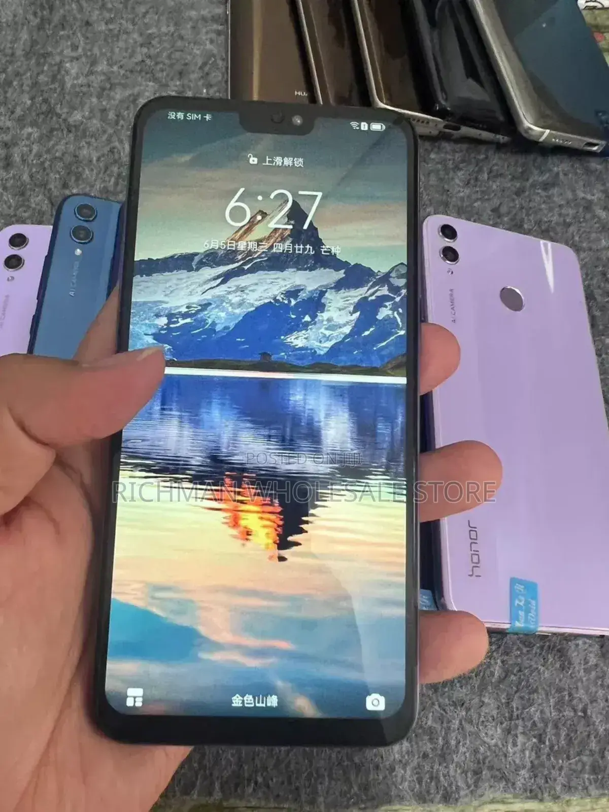 New Huawei Honor 8x 128 GB Blue