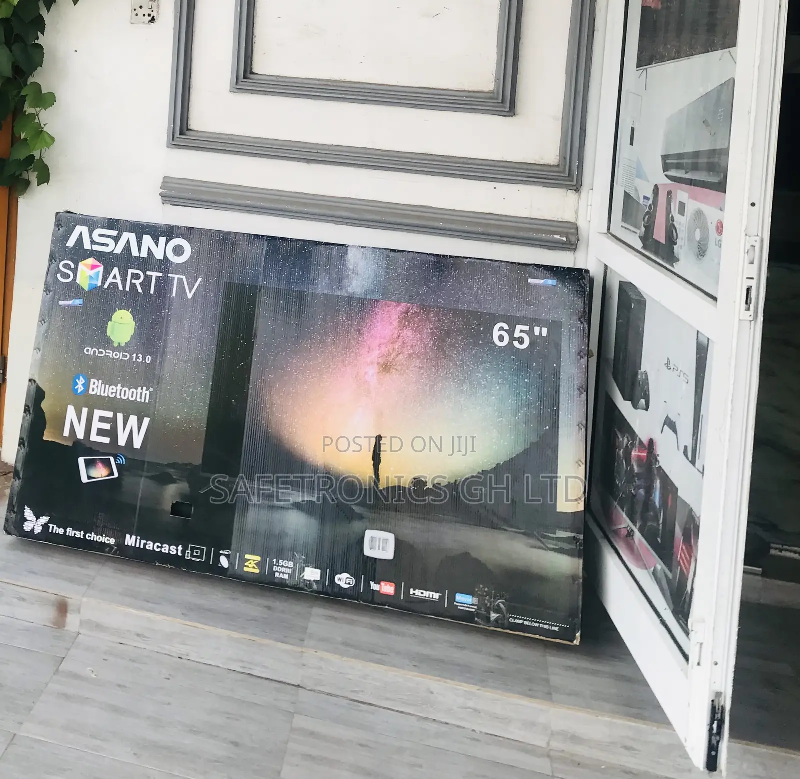 ; Asano Original New 65 Inch Sleek LED: Smart UHD Tv 