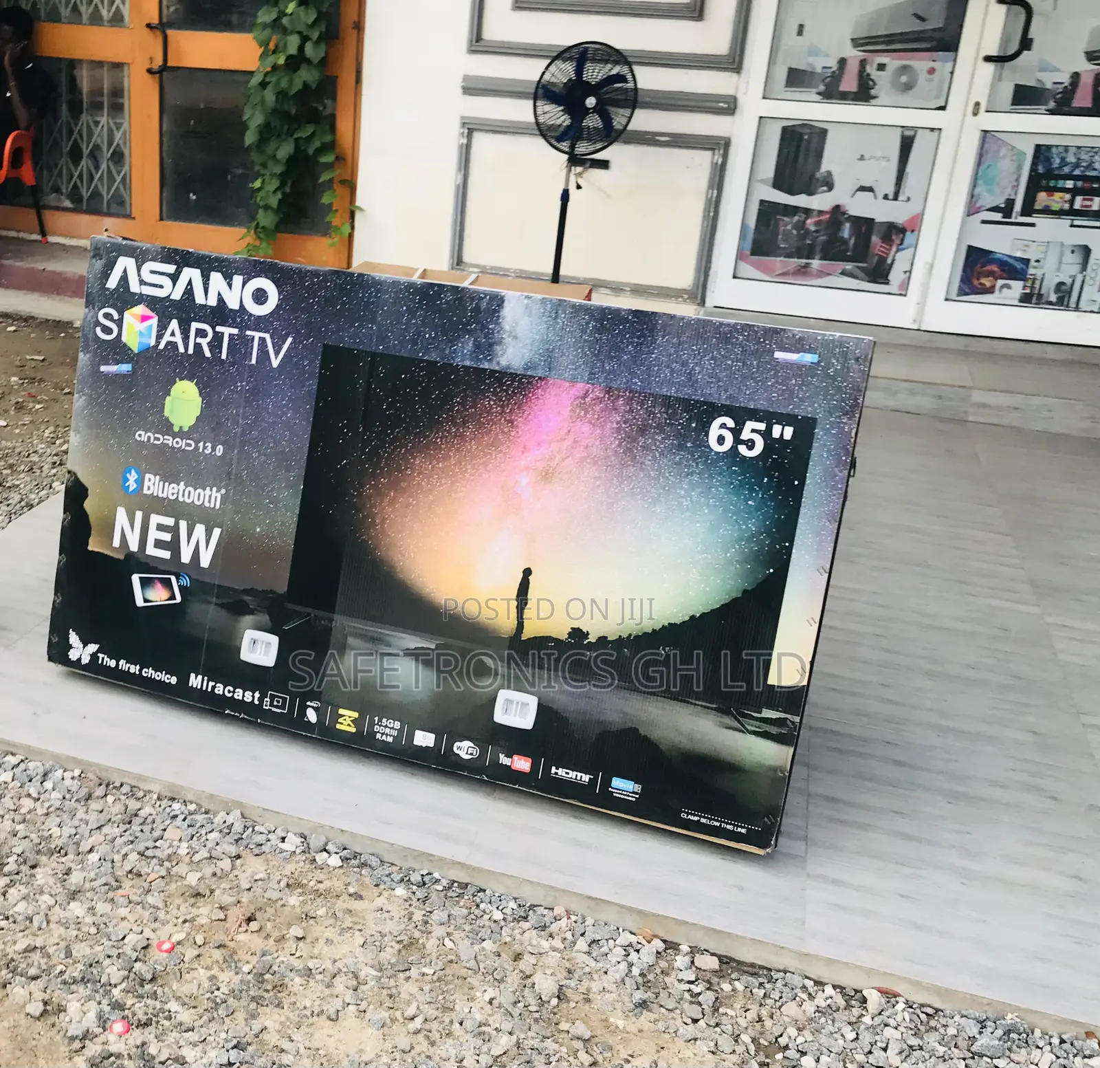 (Order) Affordable Smart Asano Sleek 65 Inch LED UHD Tv 