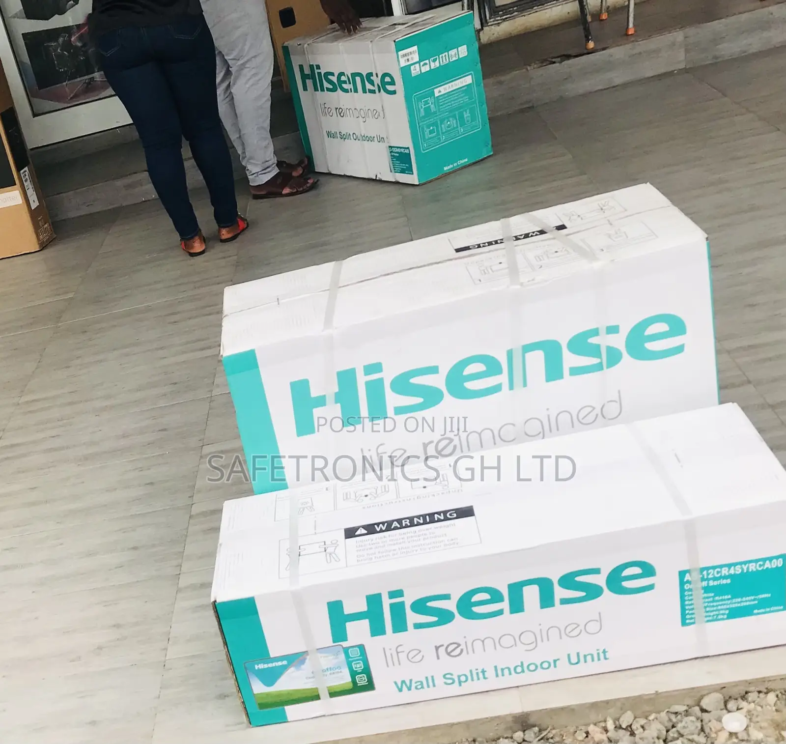 : Sealed Hisense 1.5 Hp: (White) Split System Ac