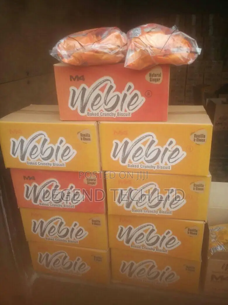 Webie Baked Crunchy Biscuits Vanilla/Chocolate