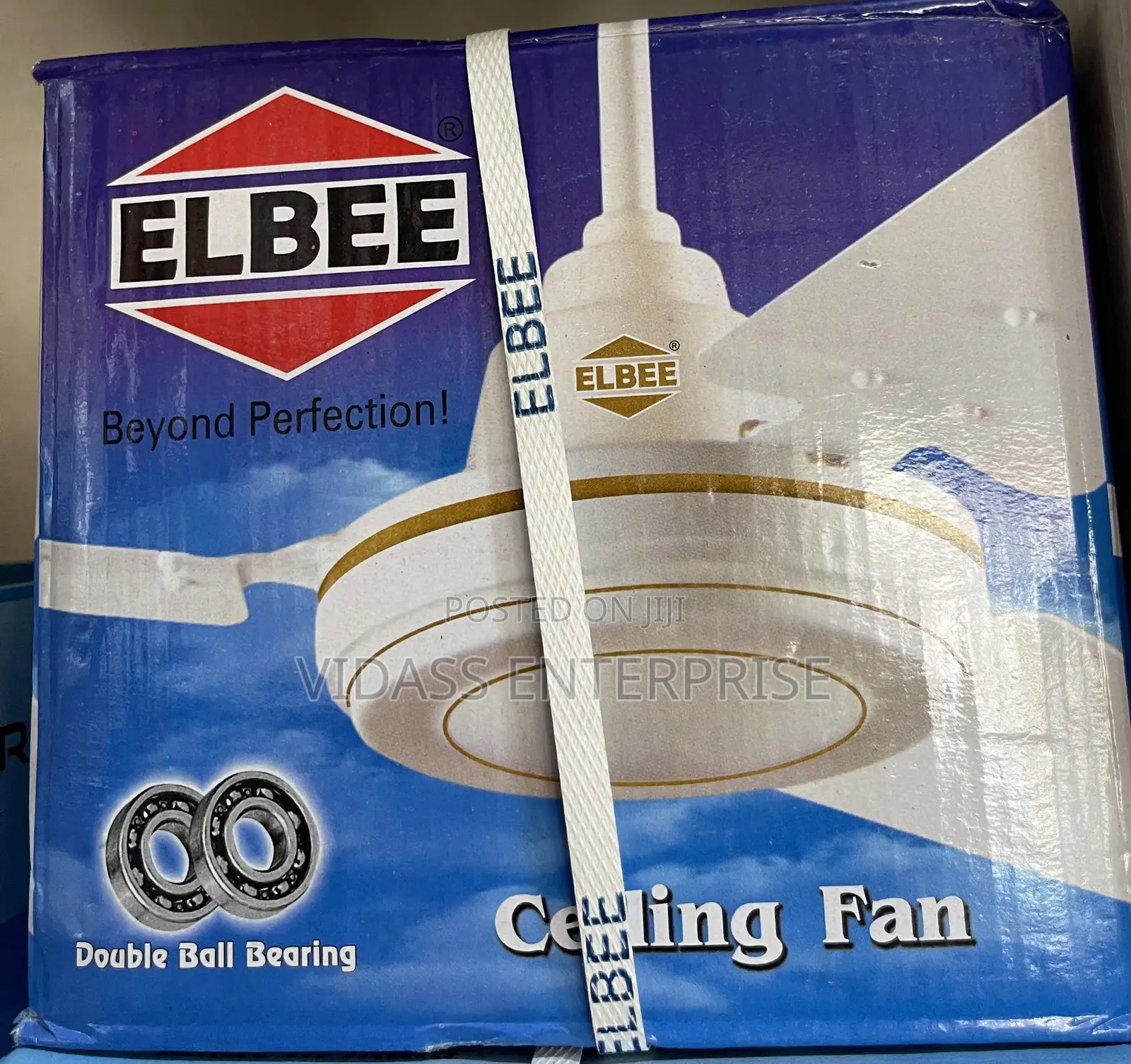 Elbee Short, Medium or Long Blade Ceiling Fan
