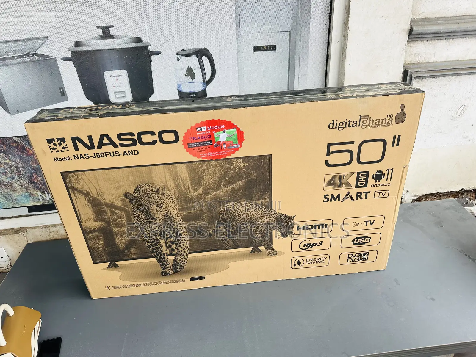Better Deal on Back Television Smart 50”Nasco