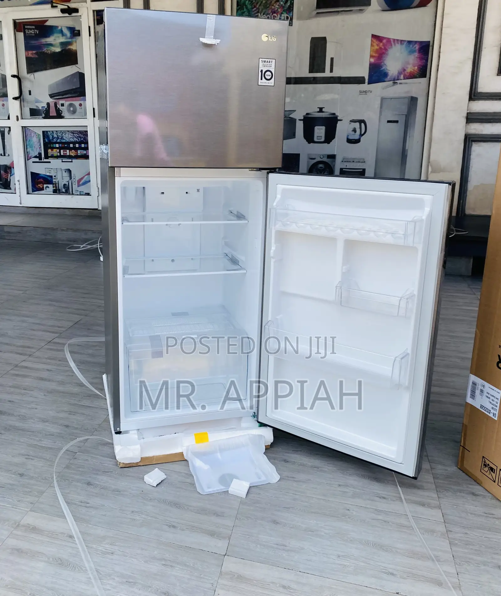 Fast Chilling LG 187ltrs Electric Smart Fridge(GN-B202sqbb)