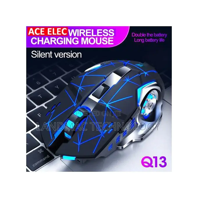 Wolf 6D 720H Long Battery Rechargeable Gaming Mouse