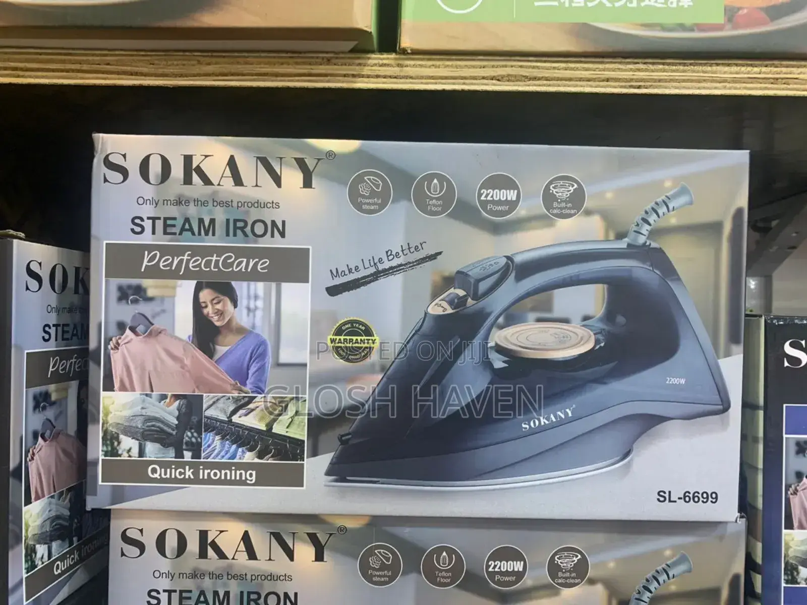 Sokany Steam Iron
