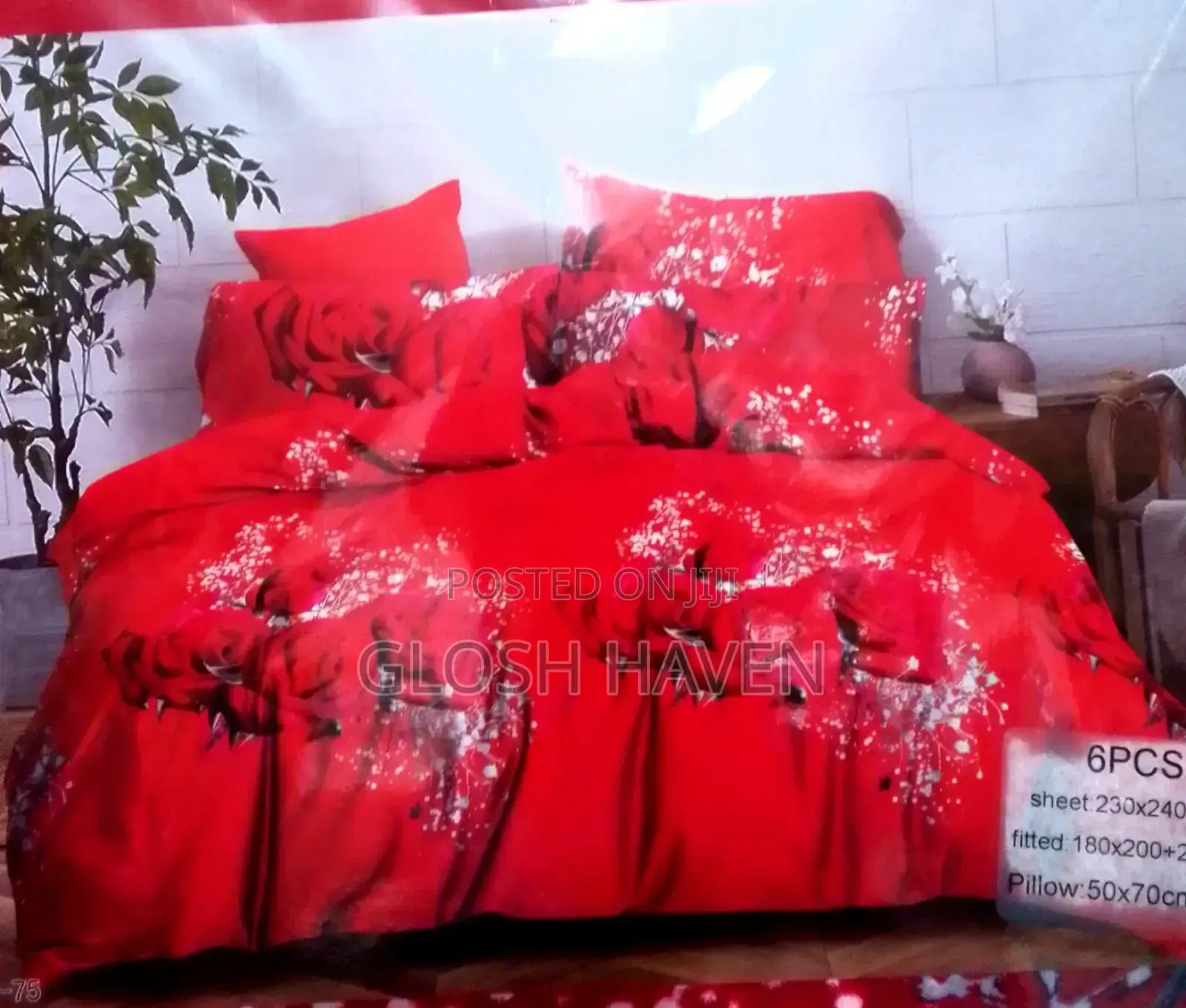 6pcs Bedsheet Set
