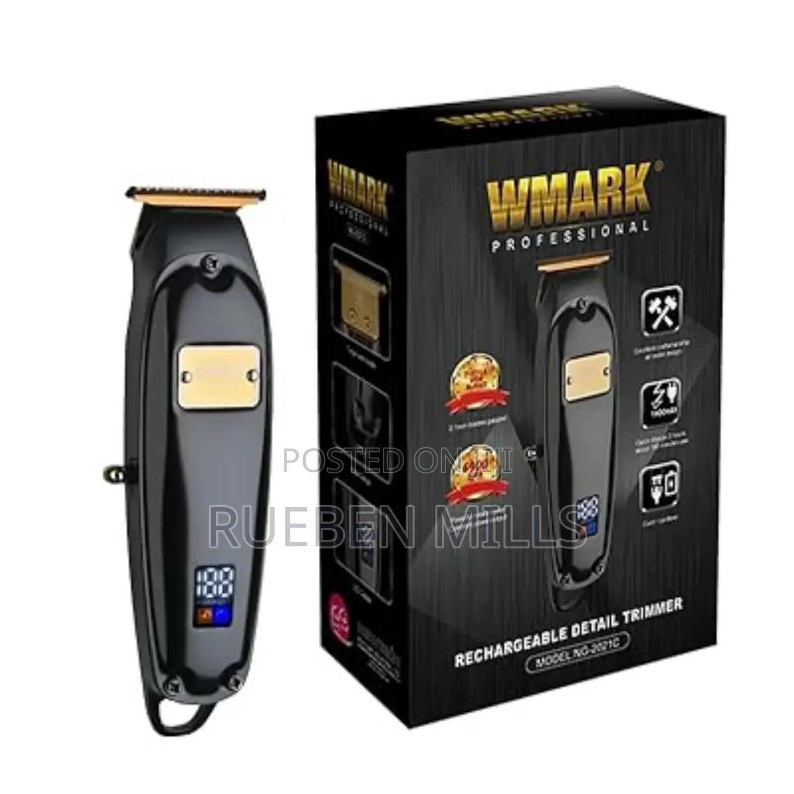 Premium Men's Beard Trimmer Sakora Clipper Barbering Machine