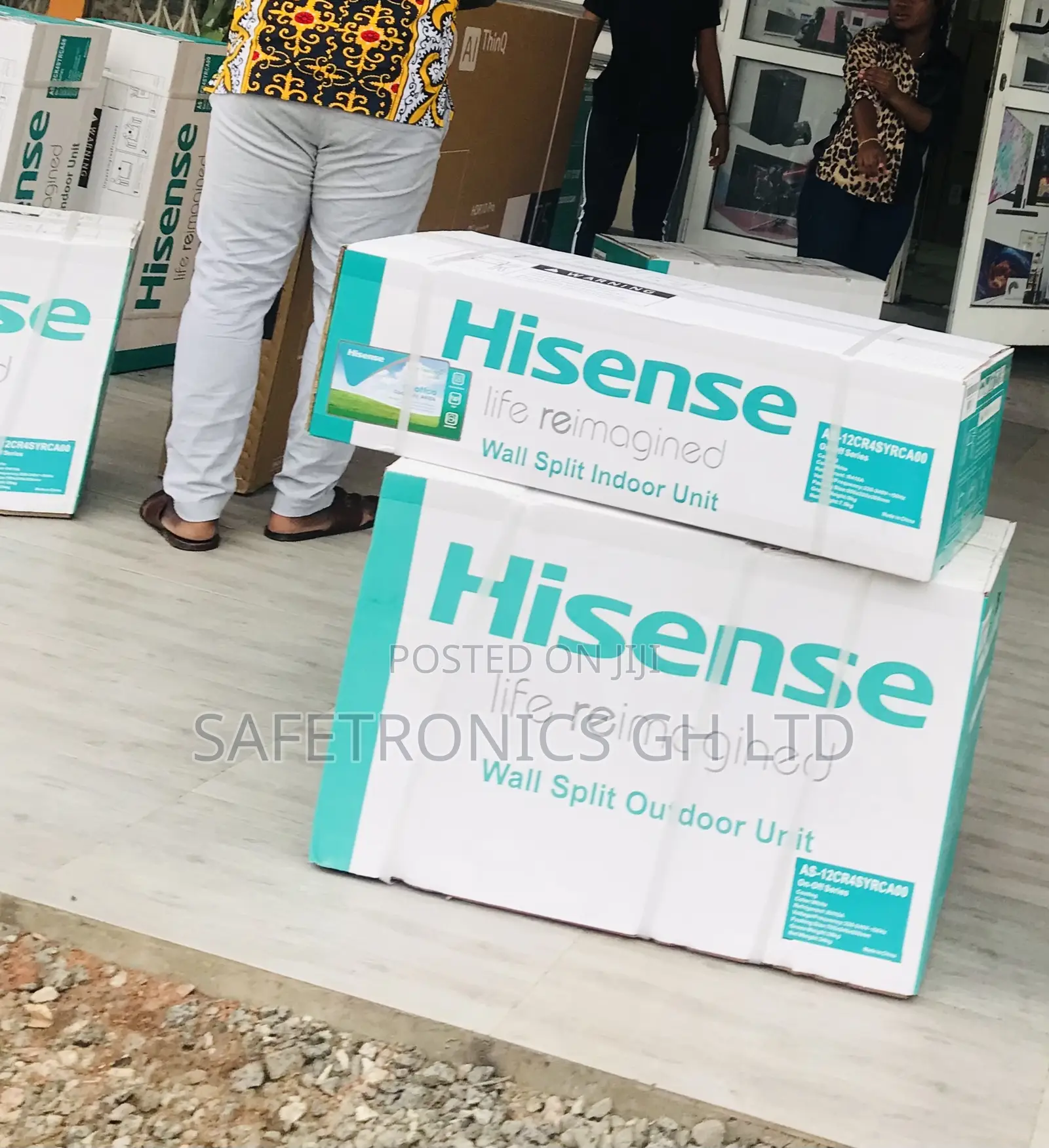 Buy : Auto Restart Hisense Split Gas White Ac 2.5 Hp