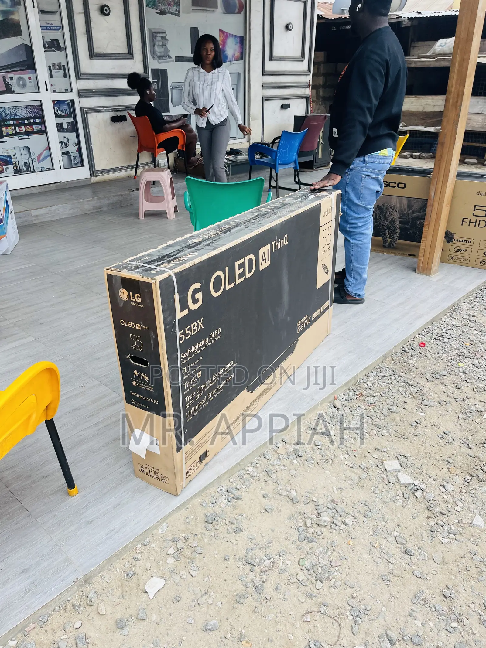 Classic Design Lg Oled HDR Smart Tv(OLED55BXPVA)55”