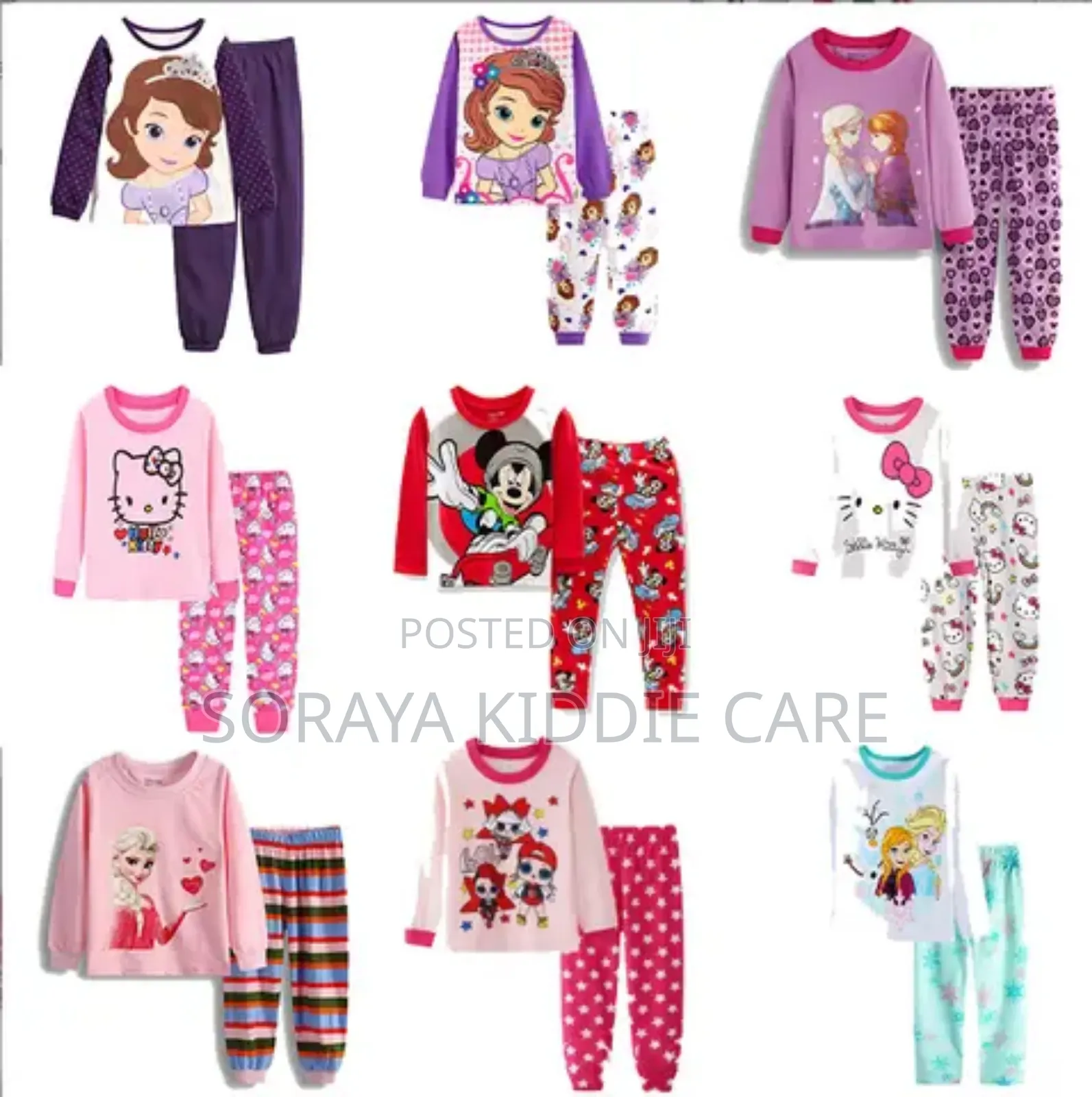 Boys and Girls Colorful Pyjamas
