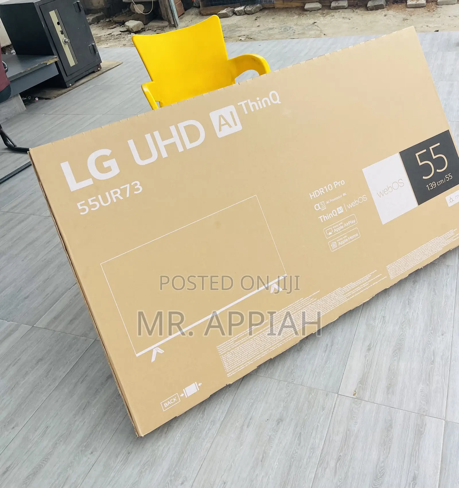 Sleek Design Lg 55ur73006la 55” Uhd Smart Television.