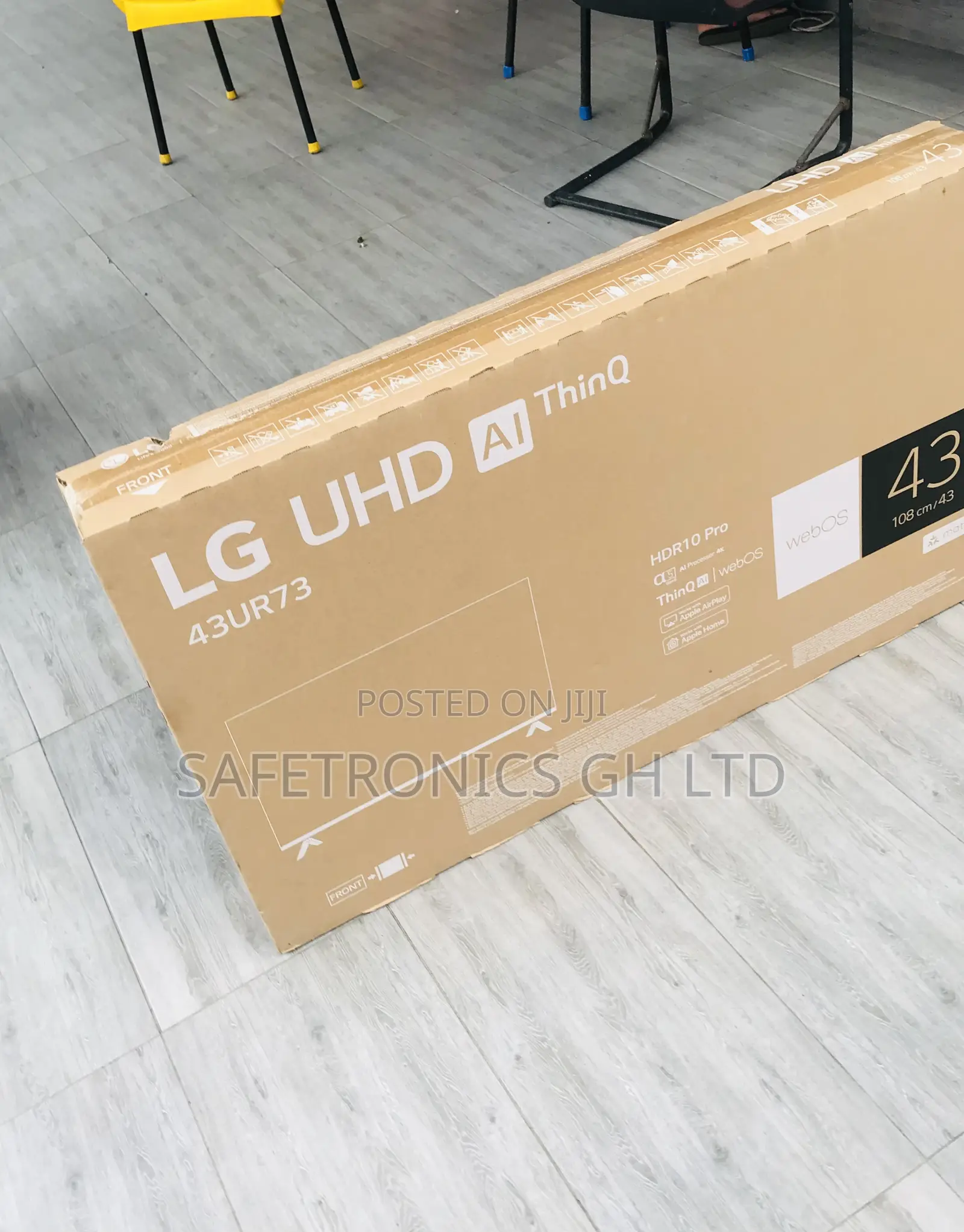 Sealed (Black) UR73006LA LG UHD Smart 43 Inch Tv 