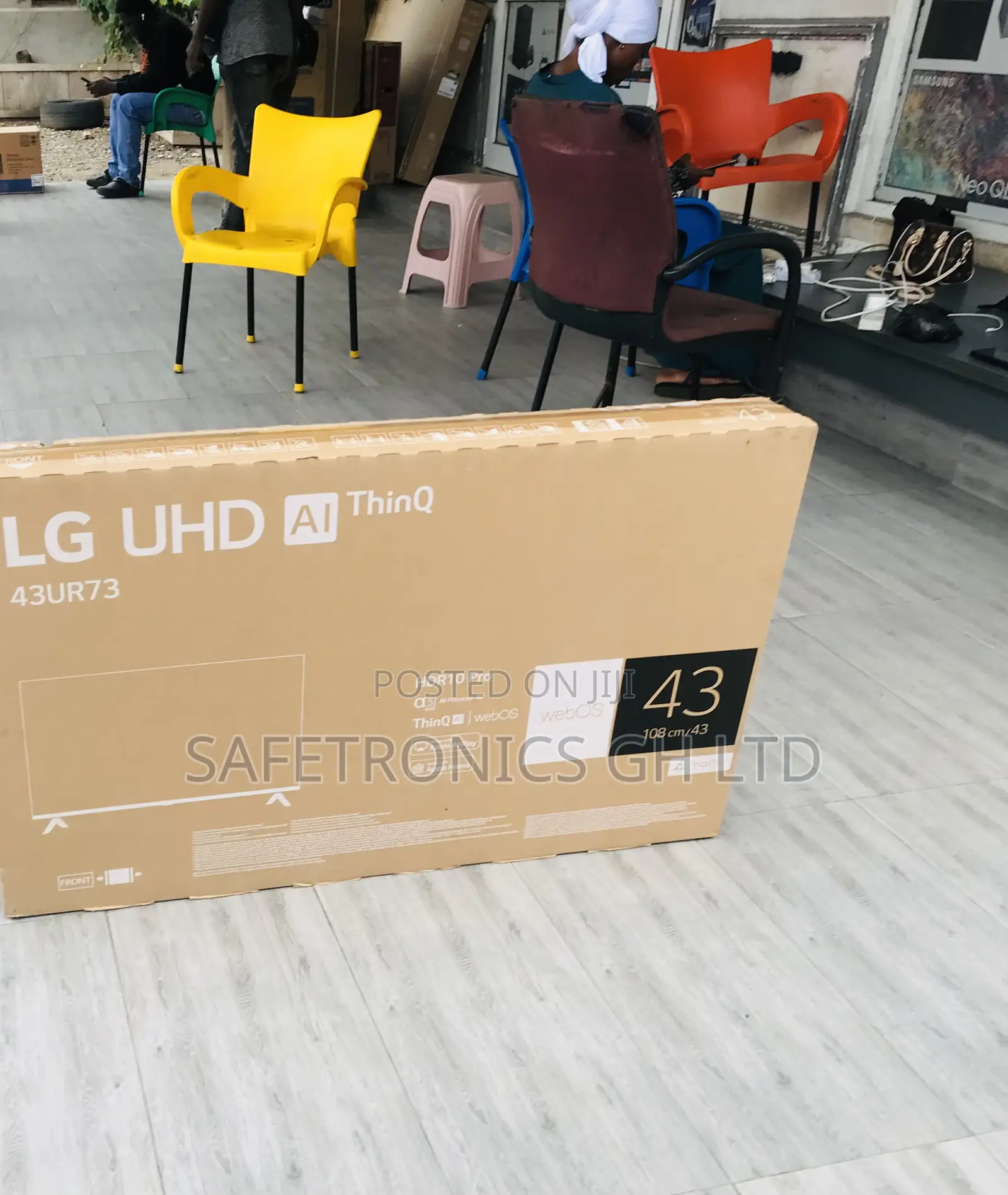 Sealed (Black) UR73006LA LG UHD Smart 43 Inch Tv 