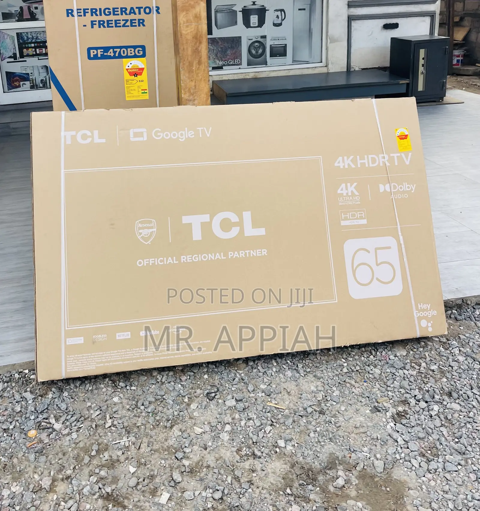 Get Classic TCL 65p635 65” Uhd Smart Frameless Google Tv