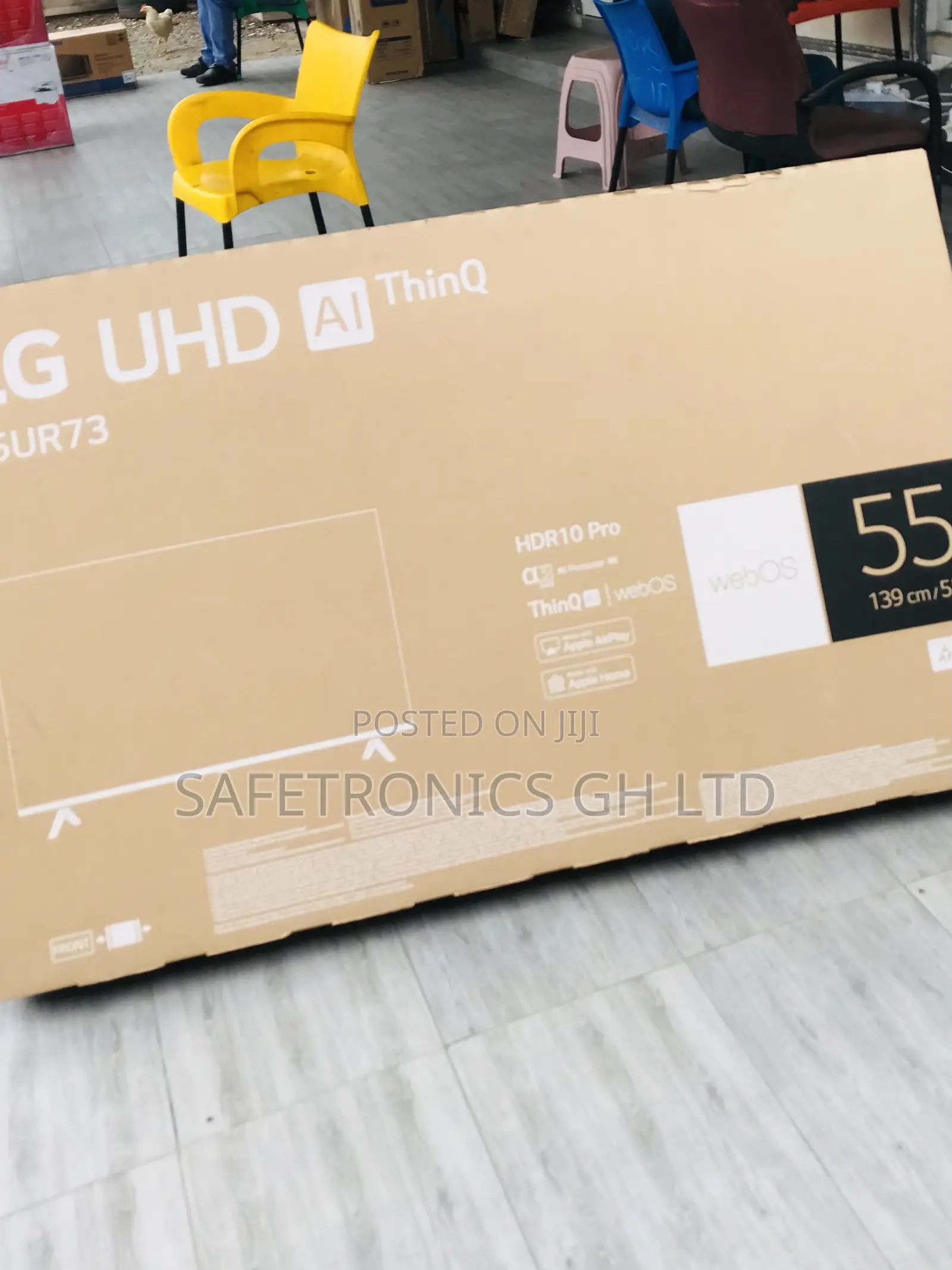 Sealed LG 55 Inches (Black) : UR73006LA Smart Led Tv 