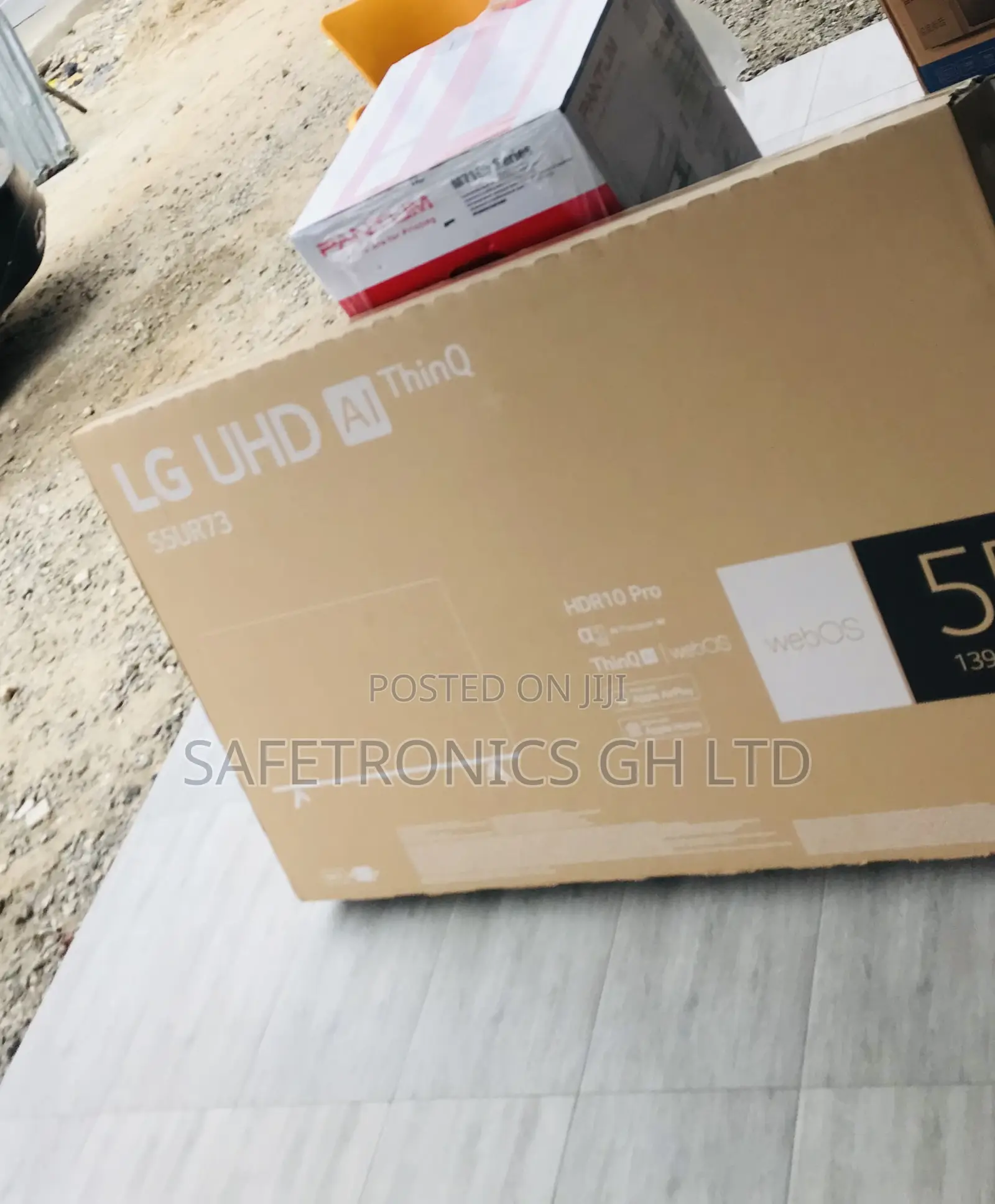 Genuine (Black) 55 Inch Smart Led LG UR73006LA Tv 