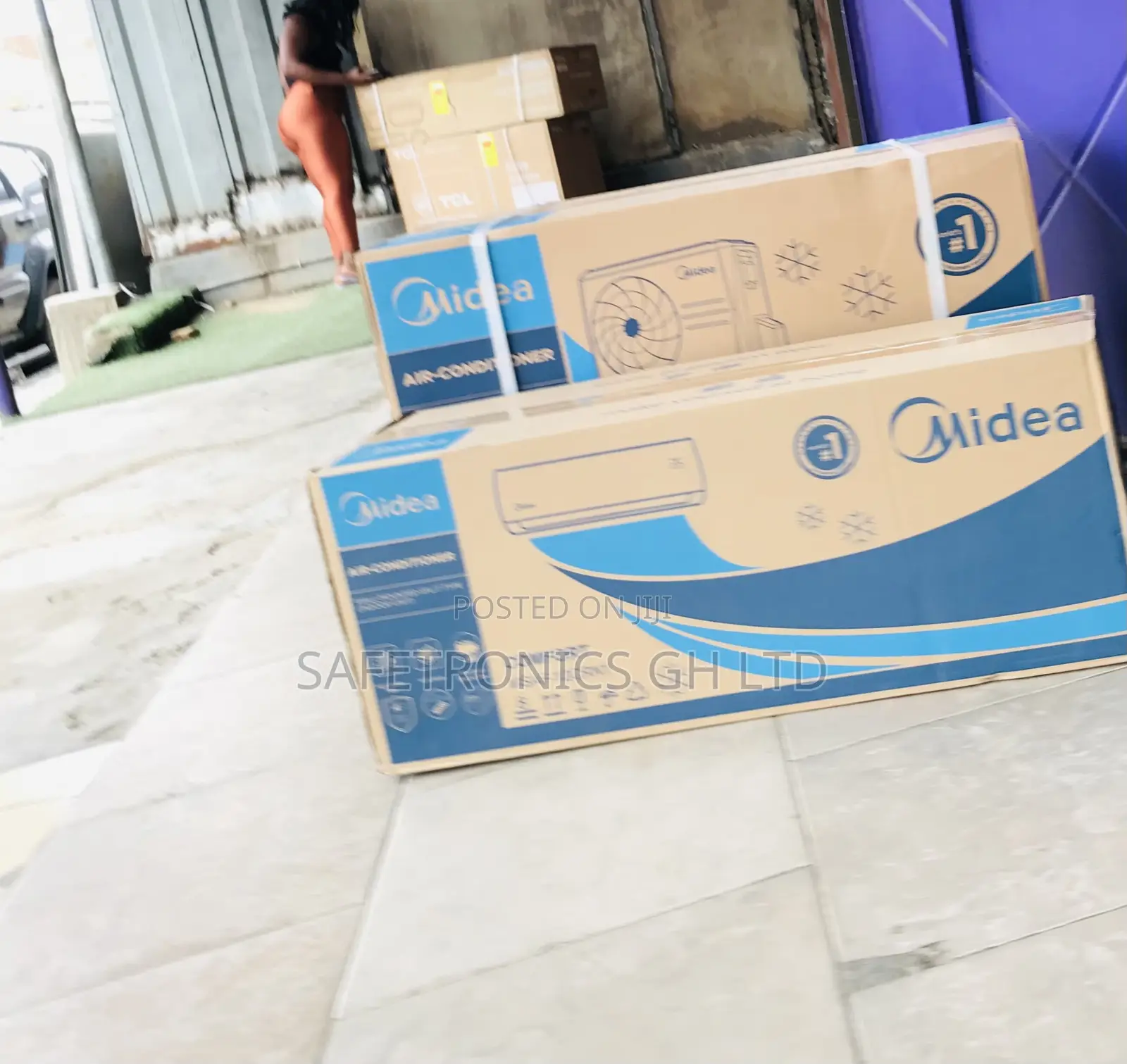 New Original White Midea 1.5 Horsepower Non-Inverter AC 