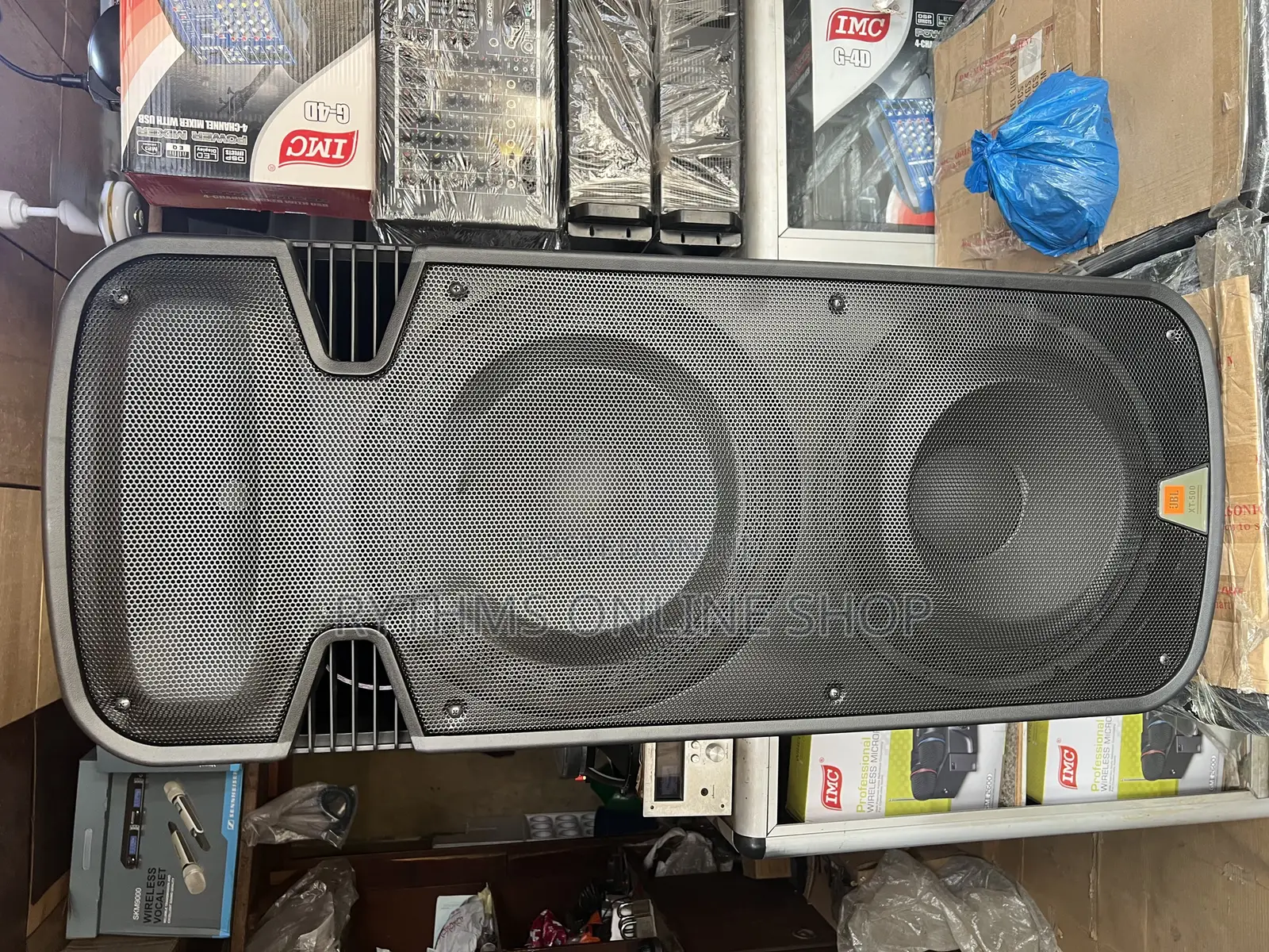 JBL 15” 2*15 Active Rechargeable BT Speaker