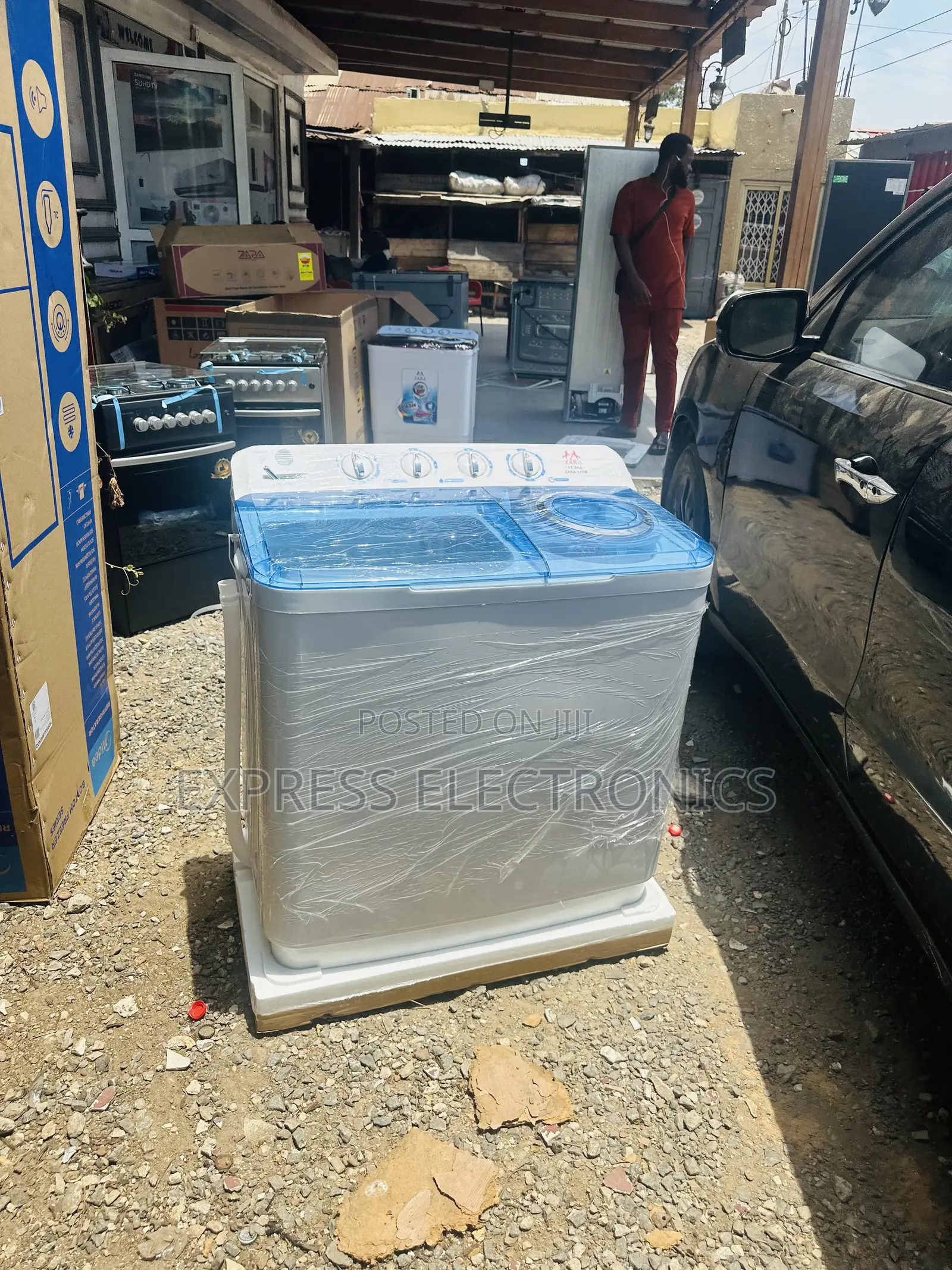 Nasco 11kg Topload Twintub Washing Semi Automatic