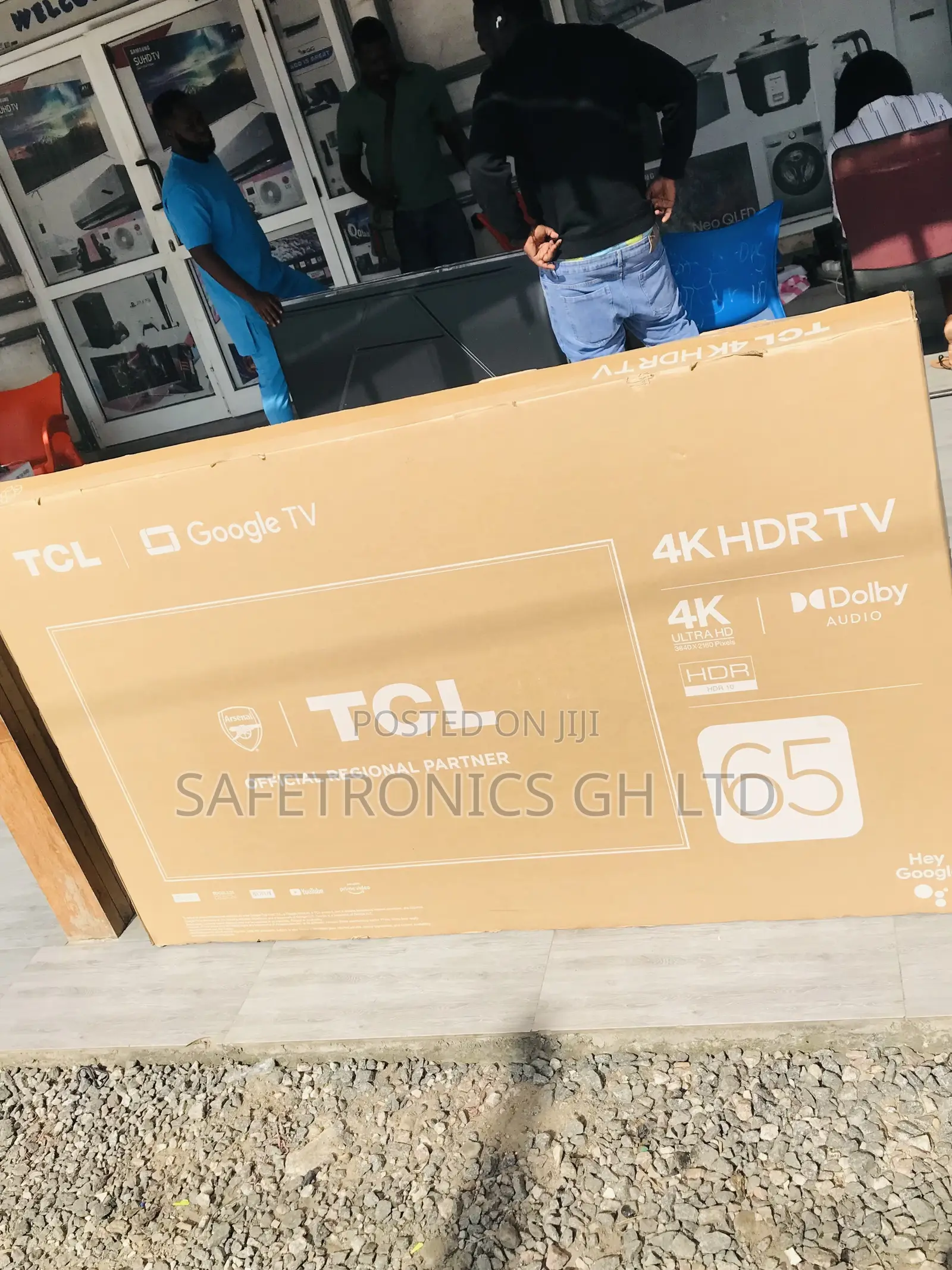 65p635 65 Inch Smart Uhd TCL Sleek Frameless Tv