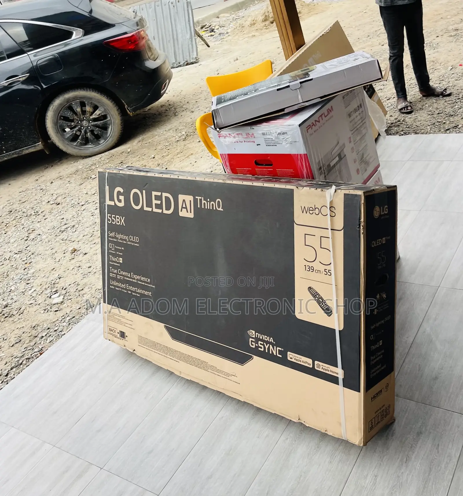 Energy Saving LG 55 Inch(OLED55BXPVA)OLED HDR Smart Tv.