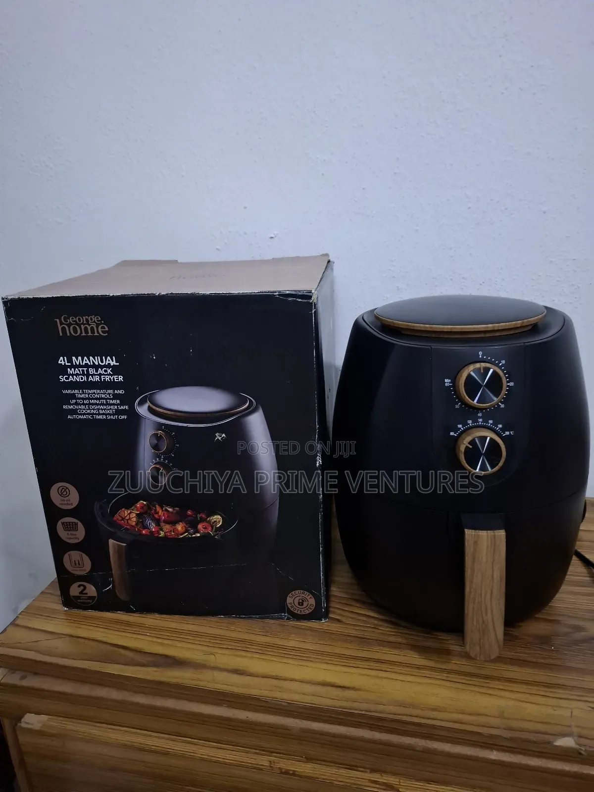 4.L George Home Matte Air Fryer From Uk
