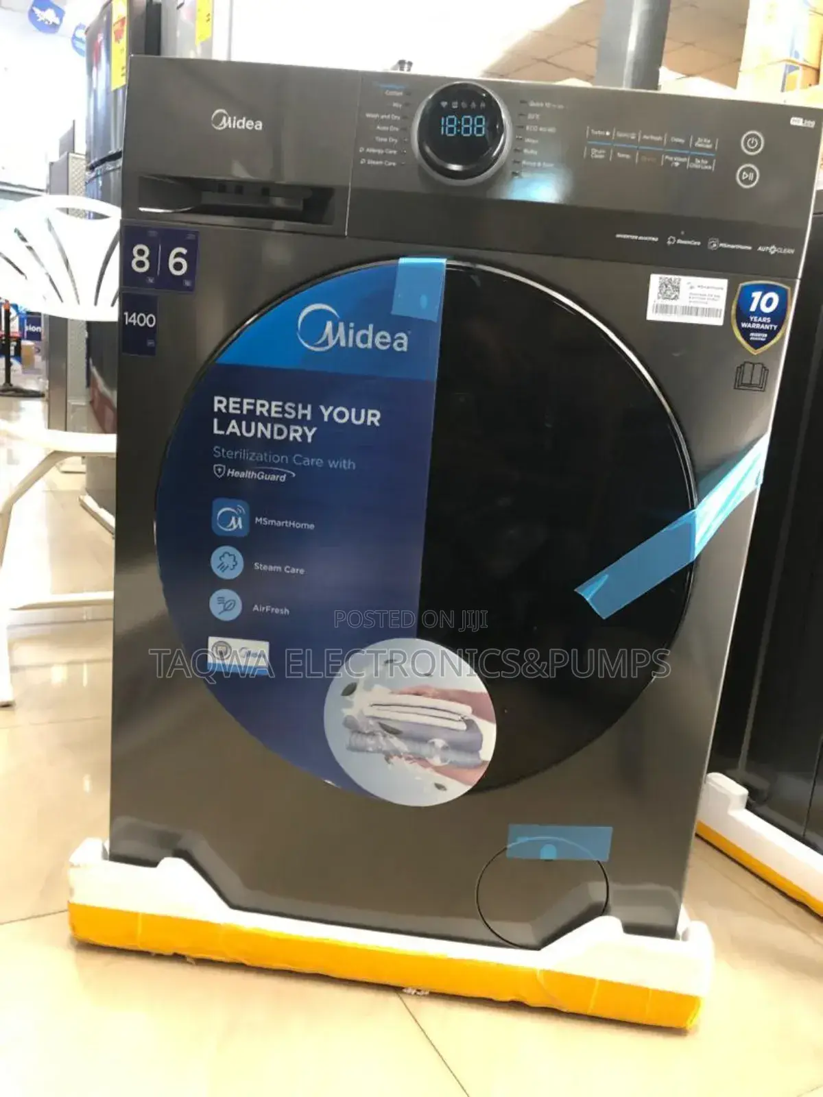 Extra Clean Midea Front Load Wash/Dry