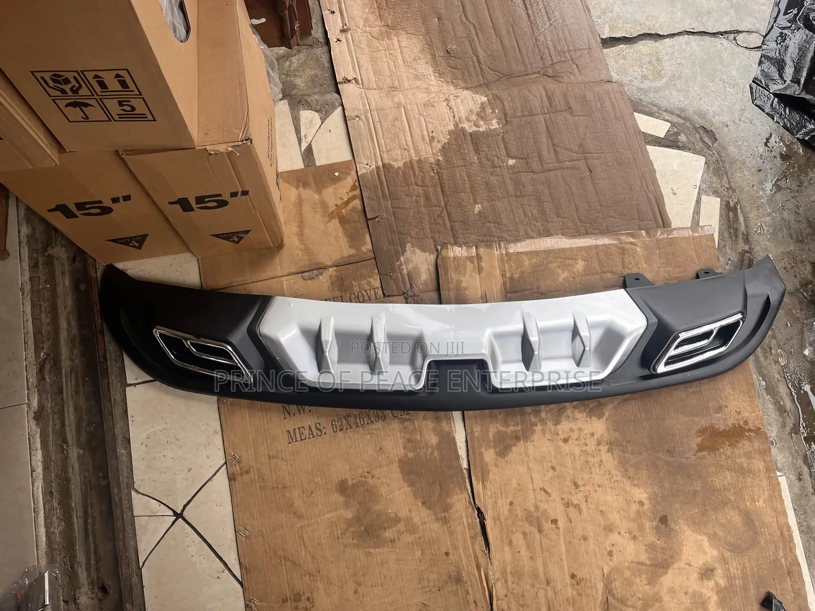 2014 2015 2016 Hyundai Elantra Back Bumper Diffuser