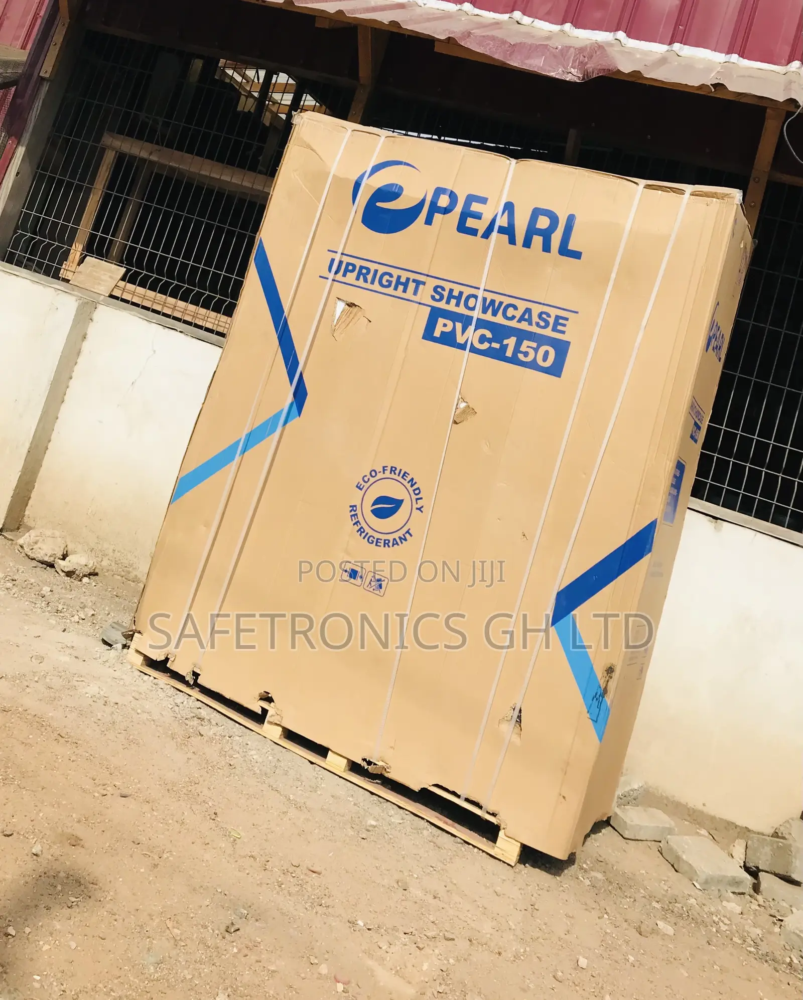 Super Powerful PVC-150 3 Doors Pearl Display Glass 
