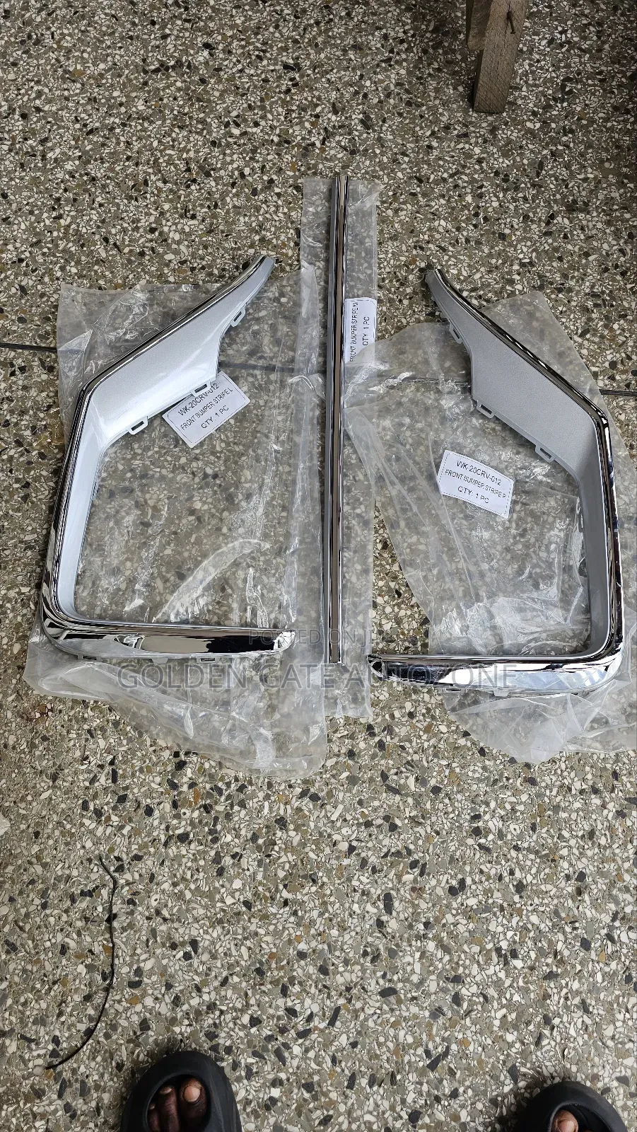 Honda CRV 2020 Bumper Crome Set 3pcs